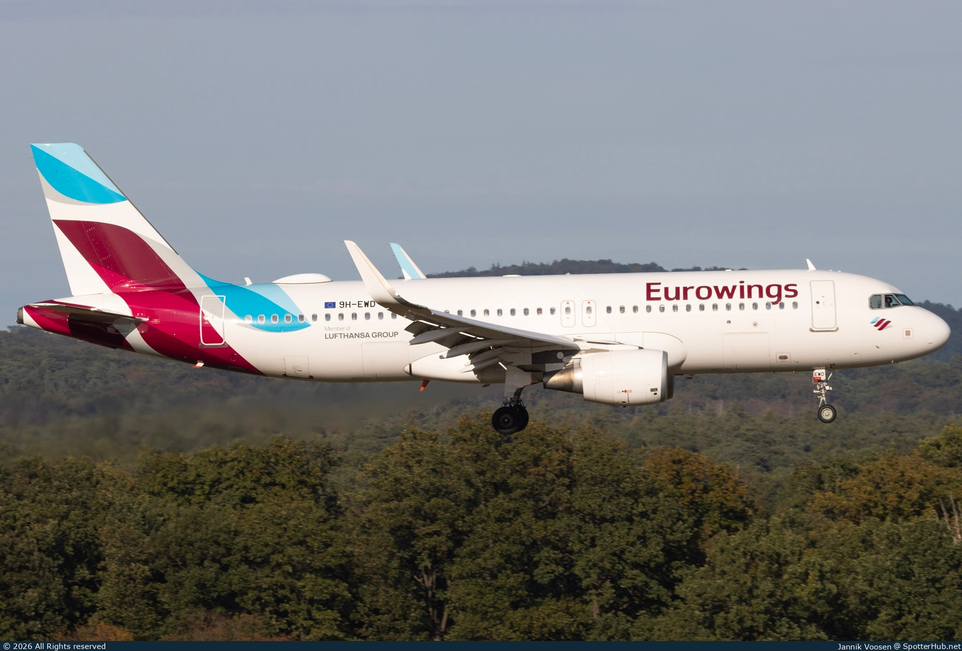 Photo of 9H-EWD - Airbus A320-214 operated by Eurowings Europe Malta