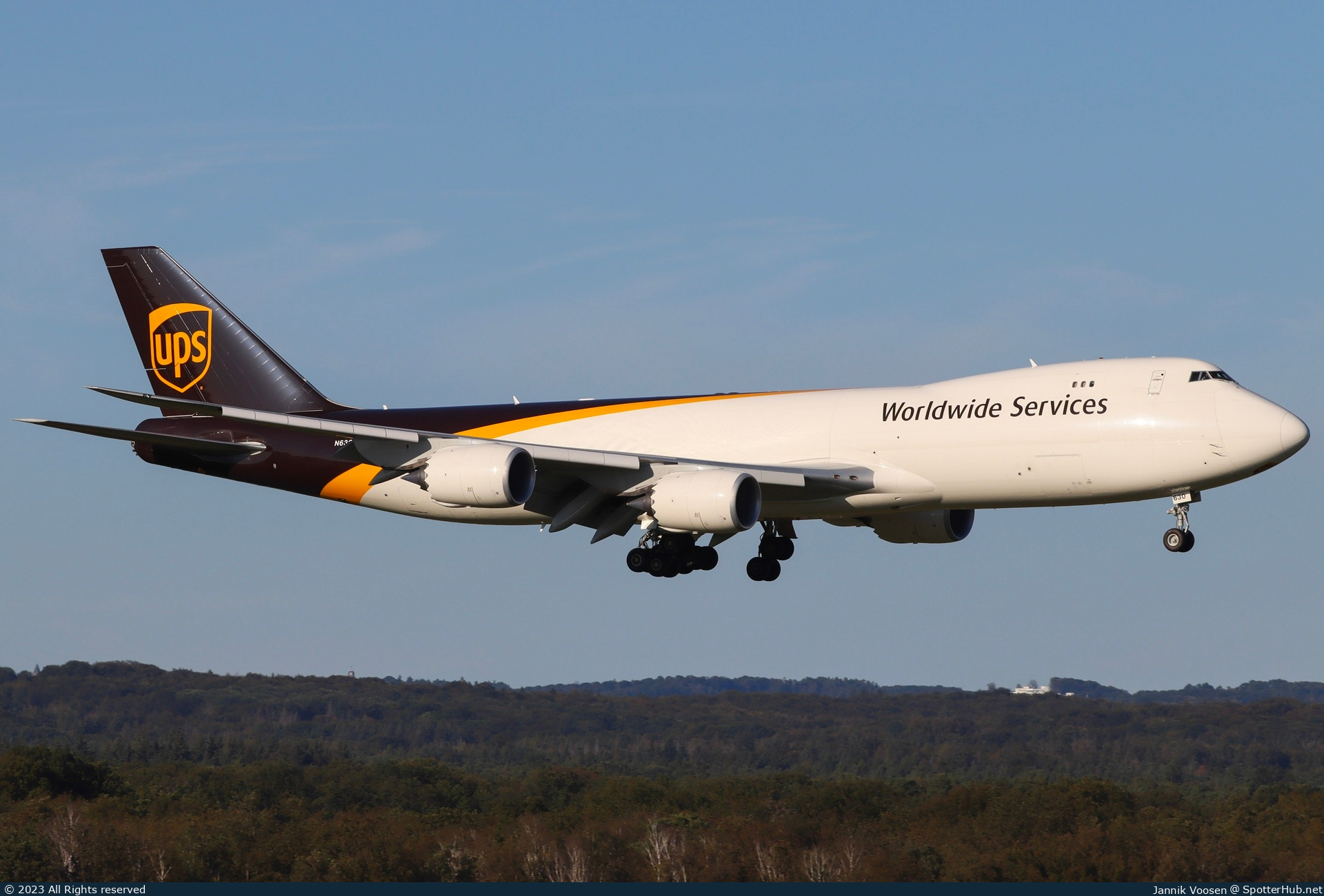 Photo of N630UP - Boeing 747-8F operated by UPS United Parcel Service