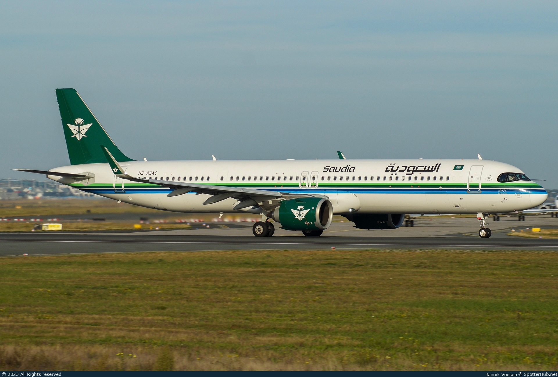 Photo of HZ-ASAC - Airbus A321-251NX operated by Saudia