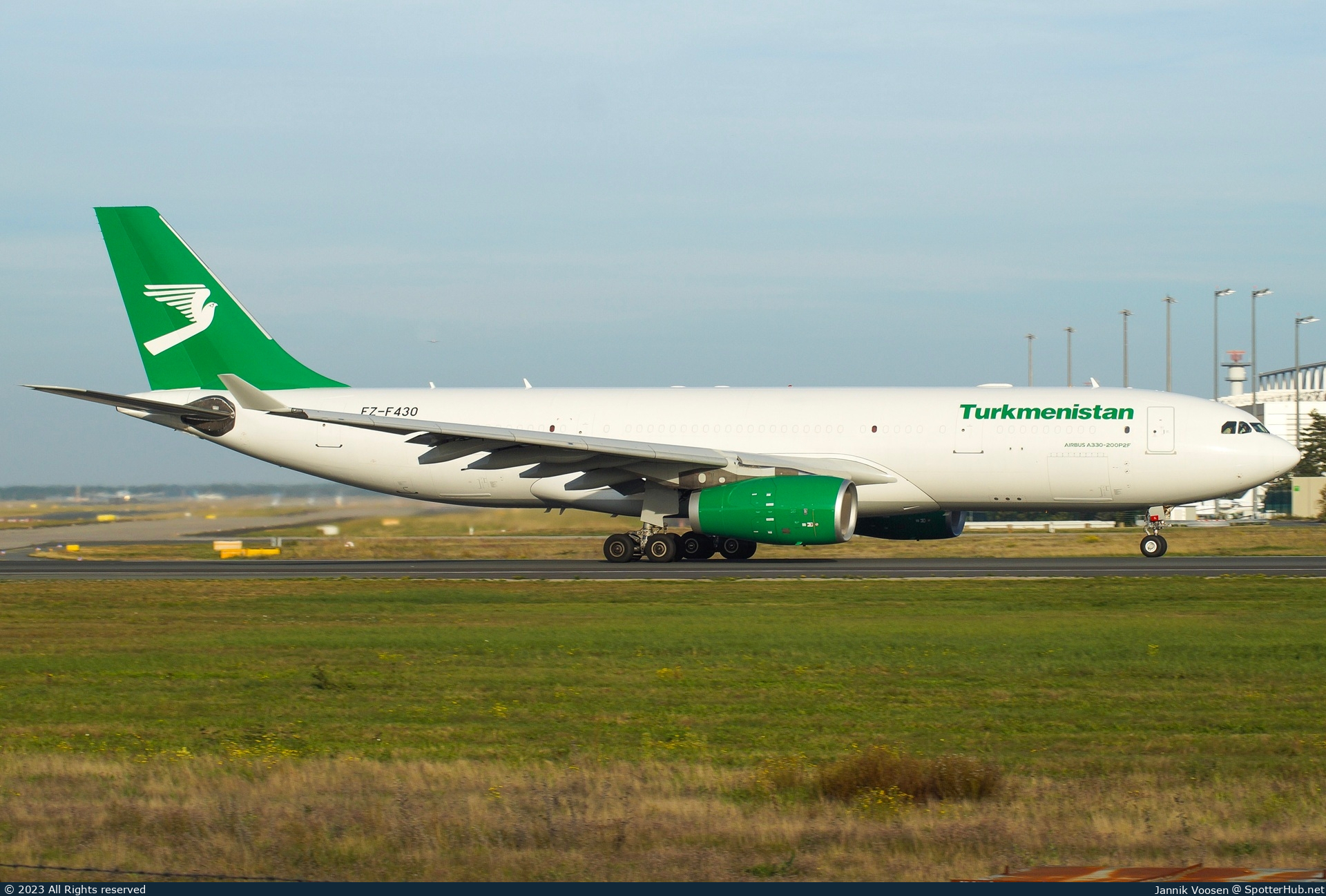 Photo of EZ-F430 - Airbus A330-243(P2F) operated by Turkmenistan Airlines Cargo