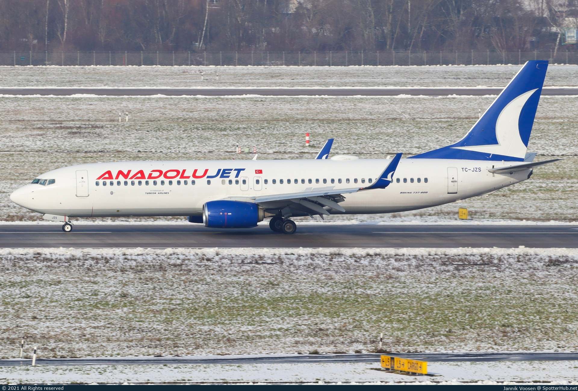 Photo of TC-JZS - Boeing 737-8JP operated by AnadoluJet