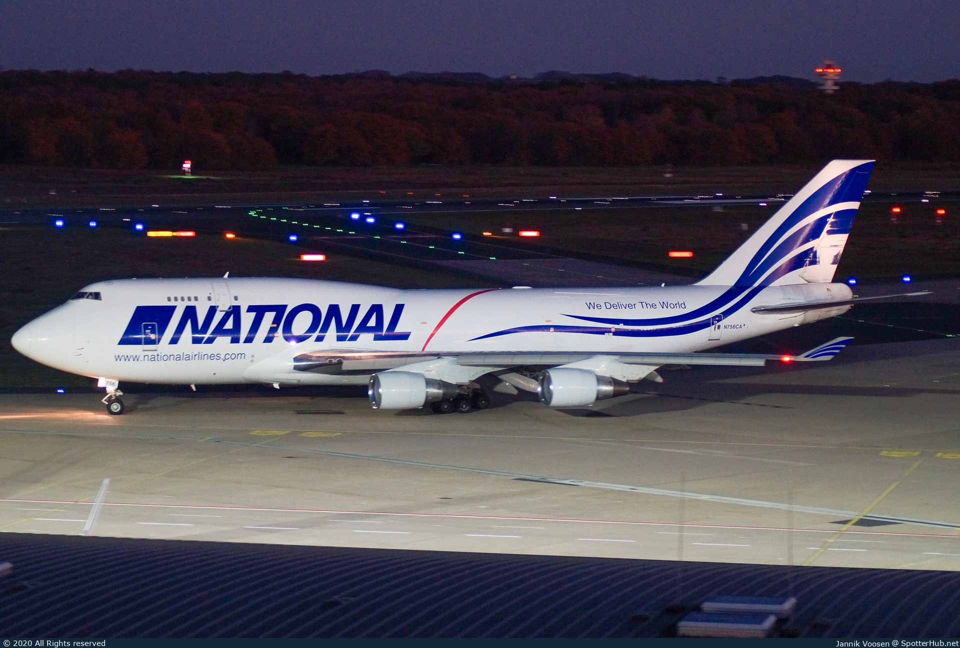 Photo of N756CA - Boeing 747-412(BCF) operated by National Airlines [2006]