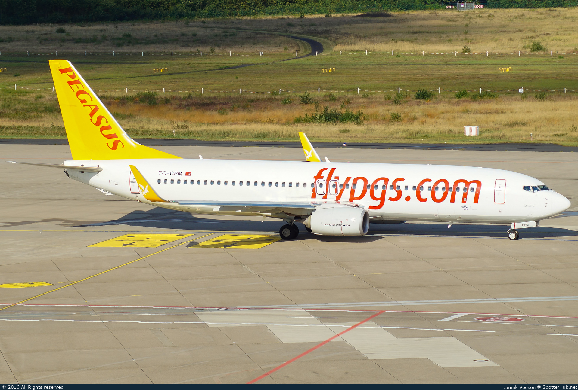 Photo of TC-CPM - Boeing 737-82R operated by Pegasus Airlines
