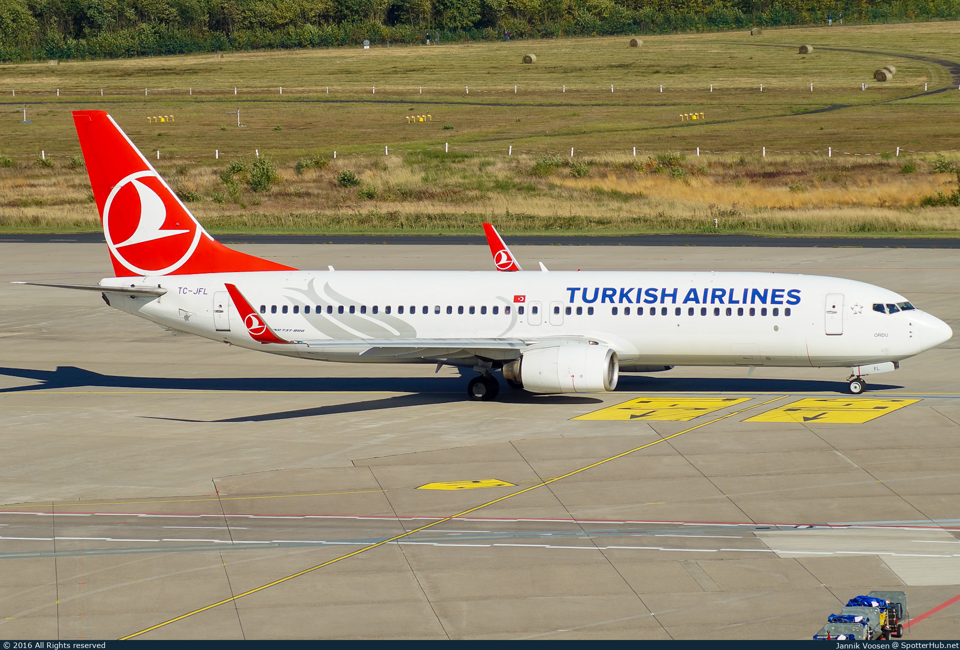 Photo of TC-JFL - Boeing 737-8F2 operated by Turkish Airlines