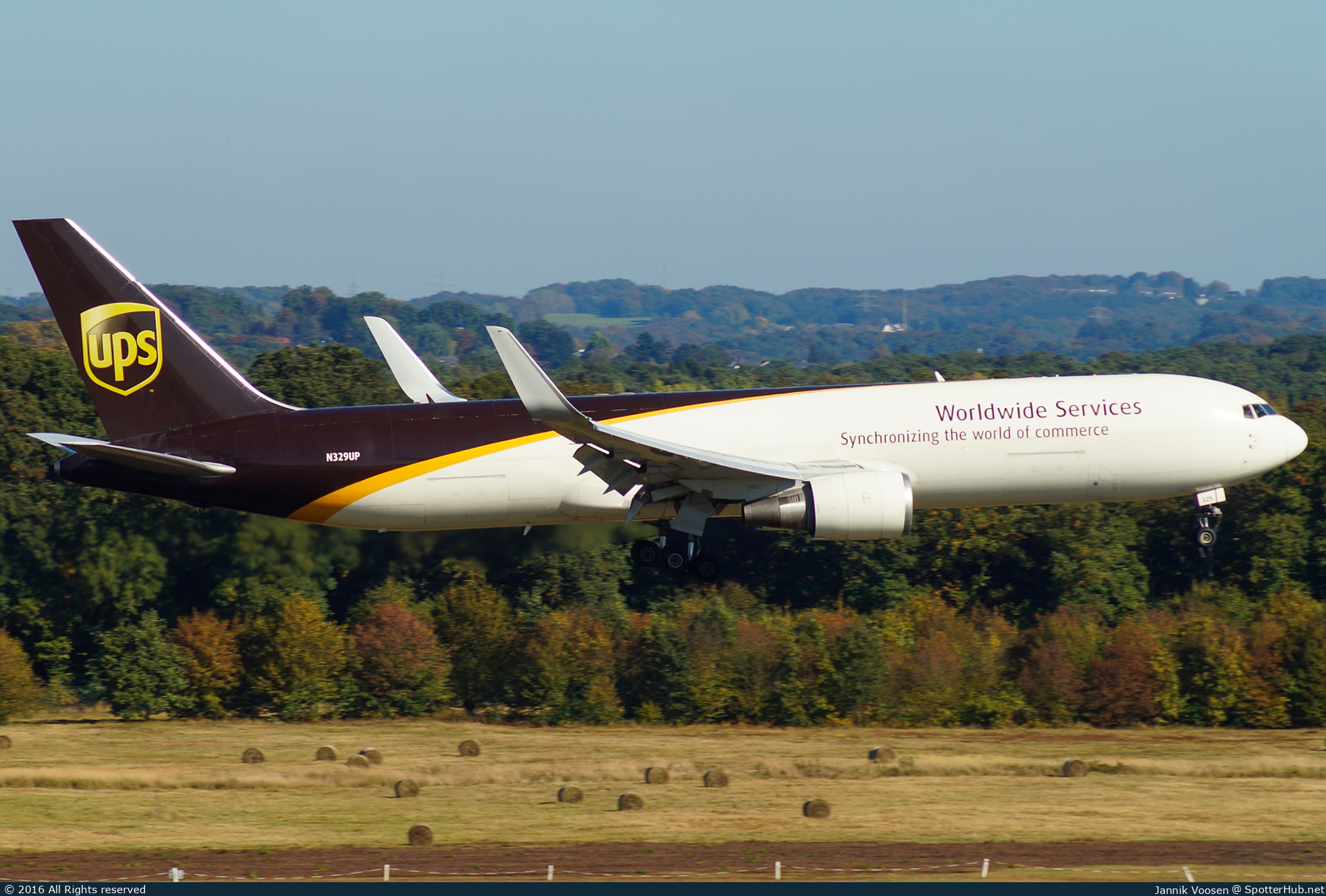 Photo of N329UP - Boeing 767-34AF operated by UPS United Parcel Service