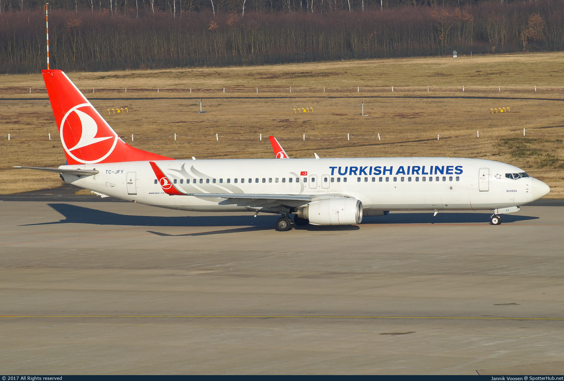 Photo of TC-JFY - Boeing 737-8F2 operated by Turkish Airlines