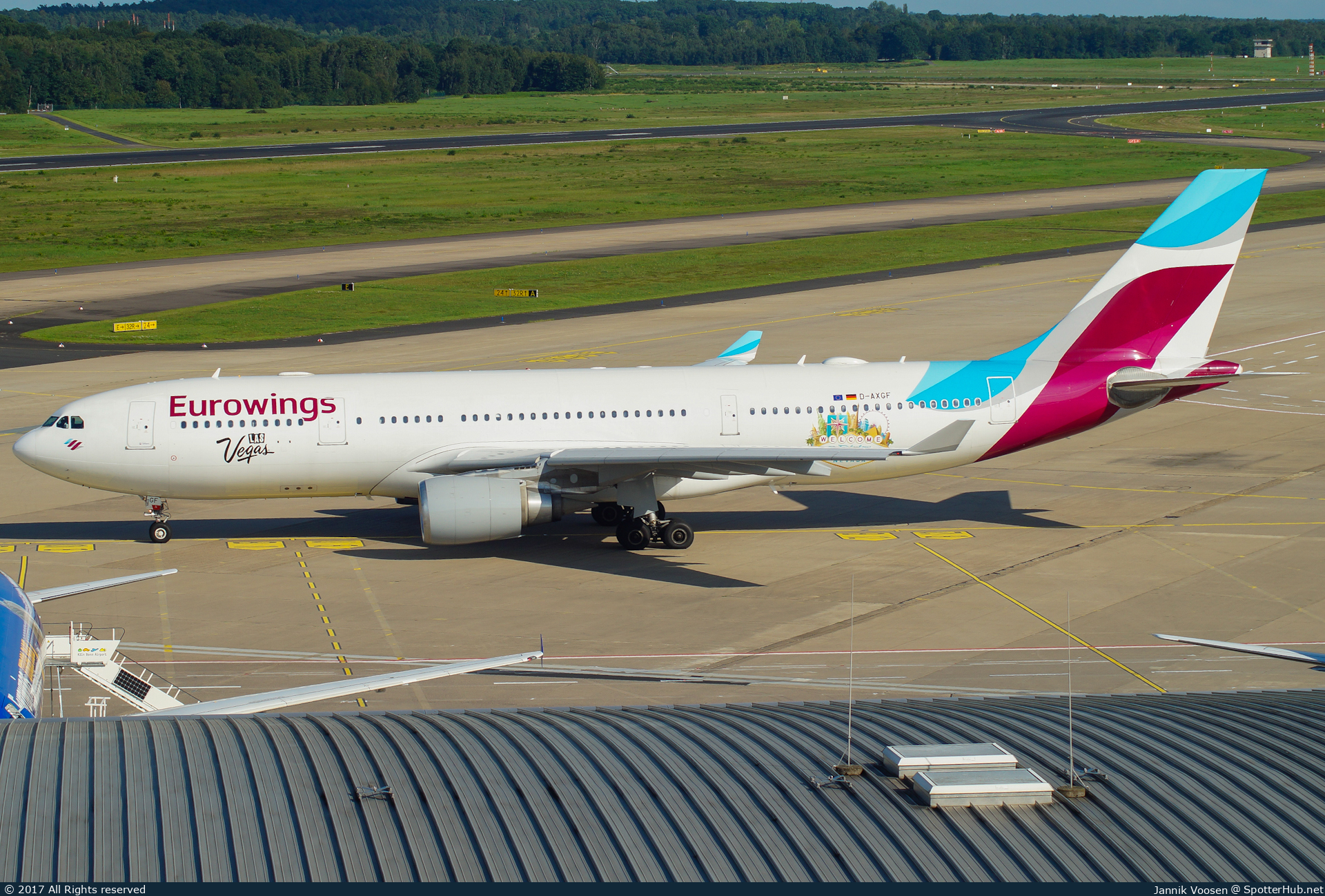 Photo of D-AXGF - Airbus A330-203 operated by Eurowings (opb SunExpress Germany)