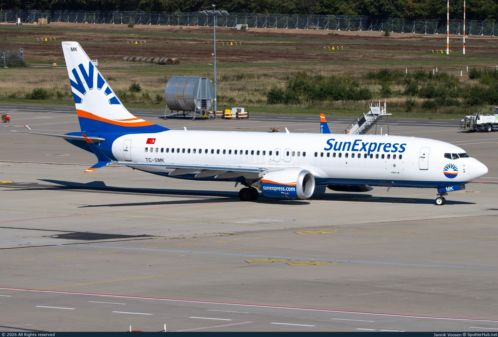 Photo of TC-SMK - Boeing 737 MAX 8 operated by SunExpress