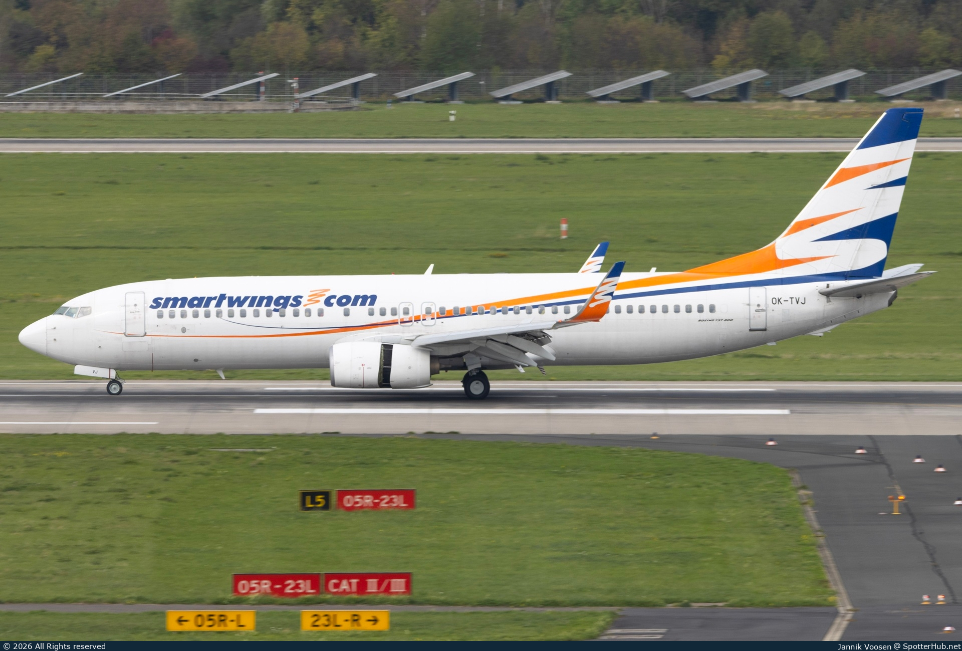 Photo of OK-TVJ - Boeing 737-8Q8 operated by SmartWings