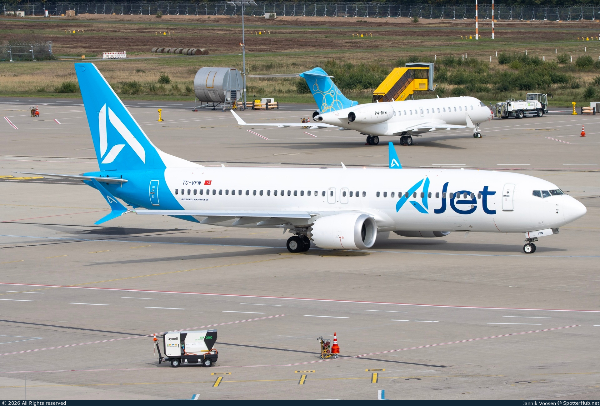 Photo of TC-VFN - Boeing 737 MAX 8 operated by AJet