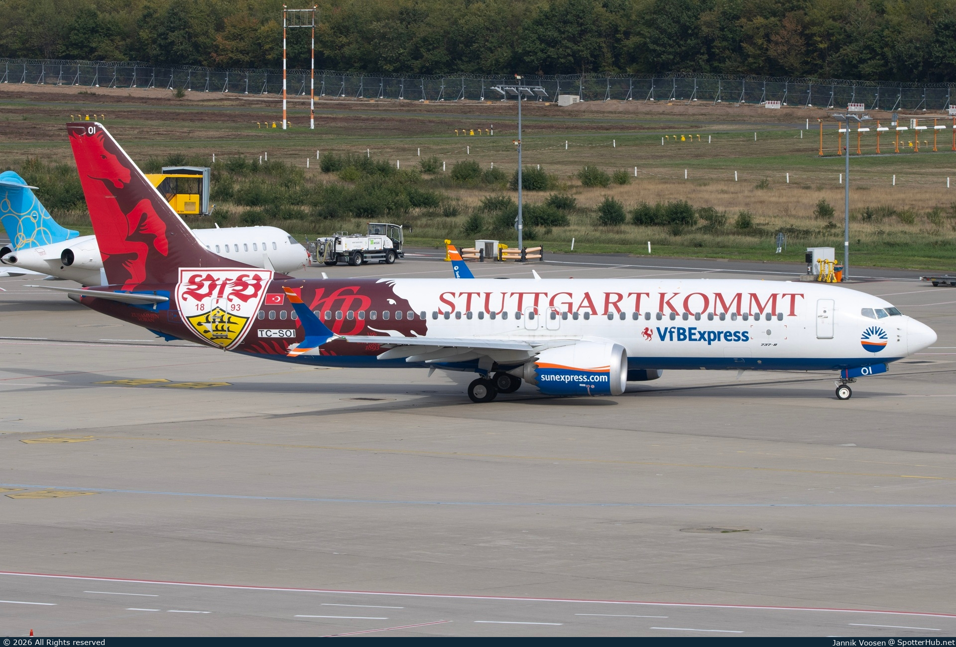 Photo of TC-SOI - Boeing 737 MAX 8 operated by SunExpress