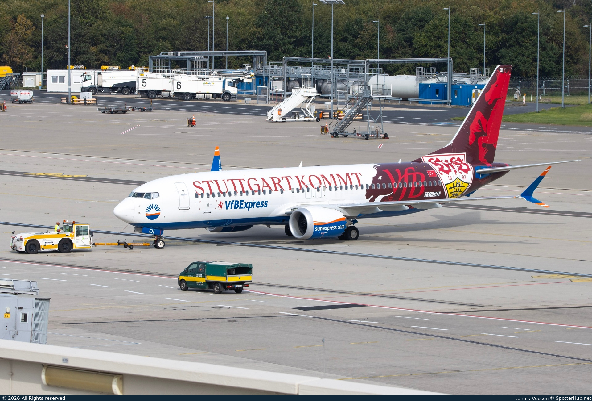Photo of TC-SOI - Boeing 737 MAX 8 operated by SunExpress