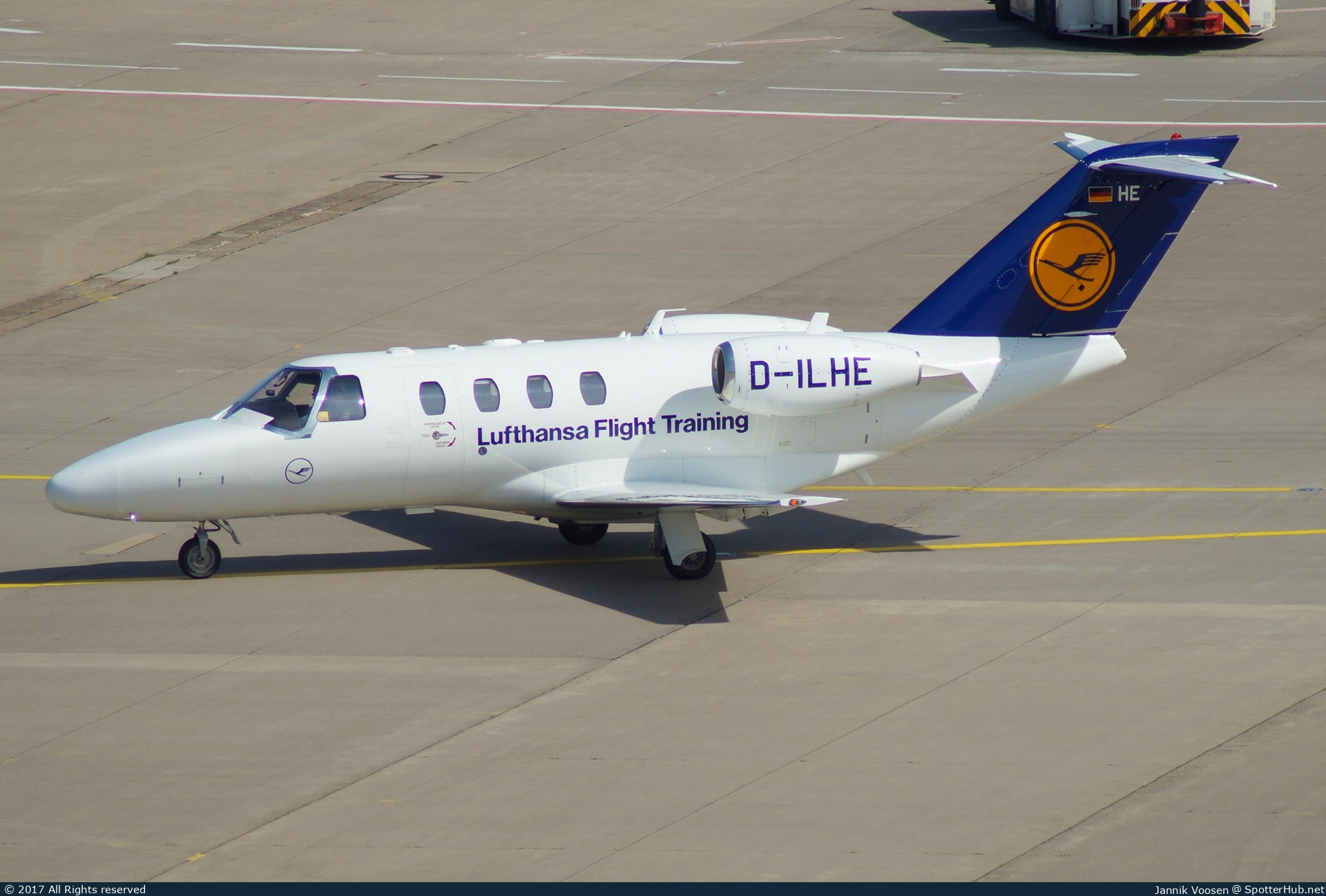 Photo of D-ILHE - Cessna 525 CitationJet CJ1+ operated by Lufthansa Flight Training