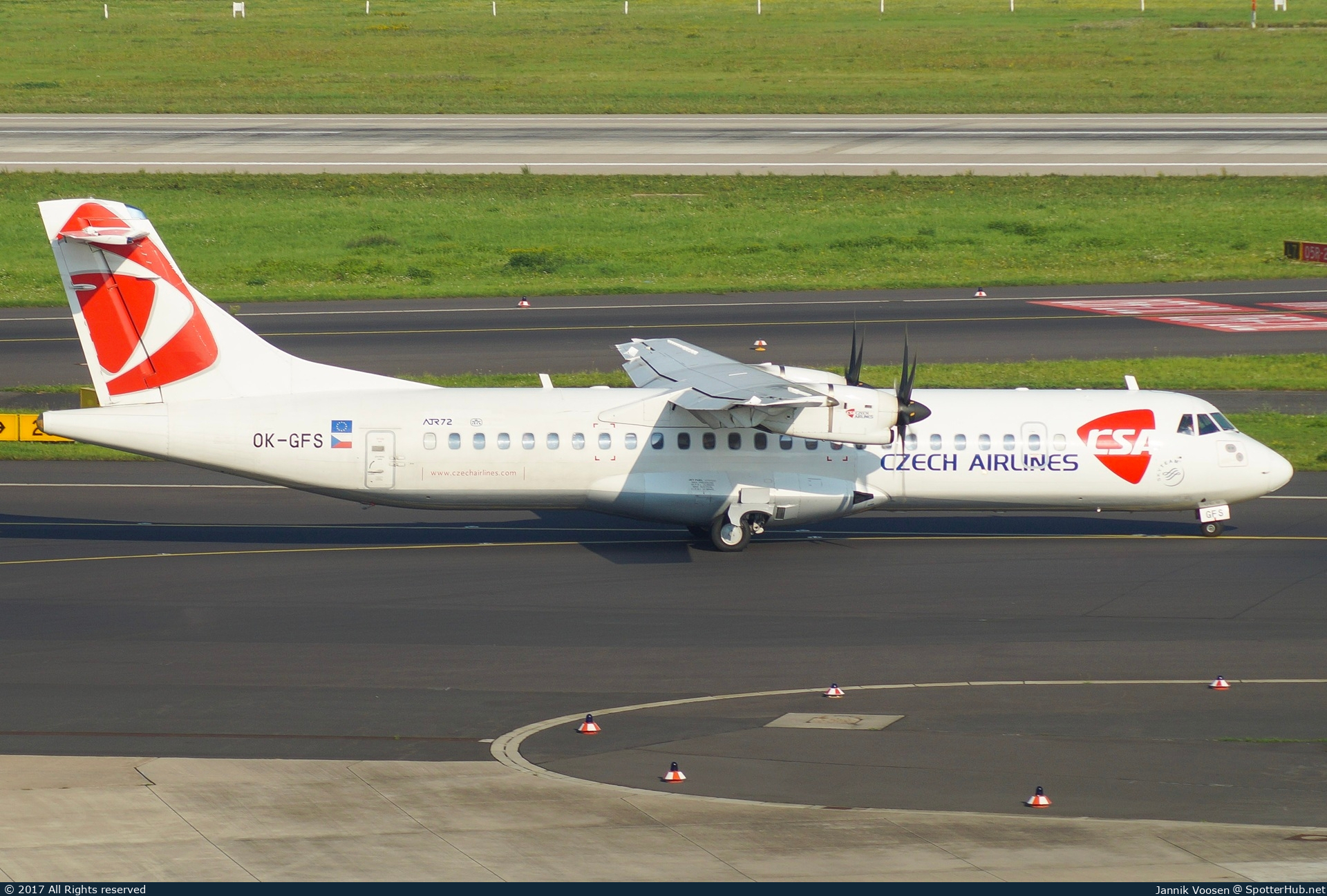 Photo of OK-GFS - ATR 72-500 operated by CSA Czech Airlines