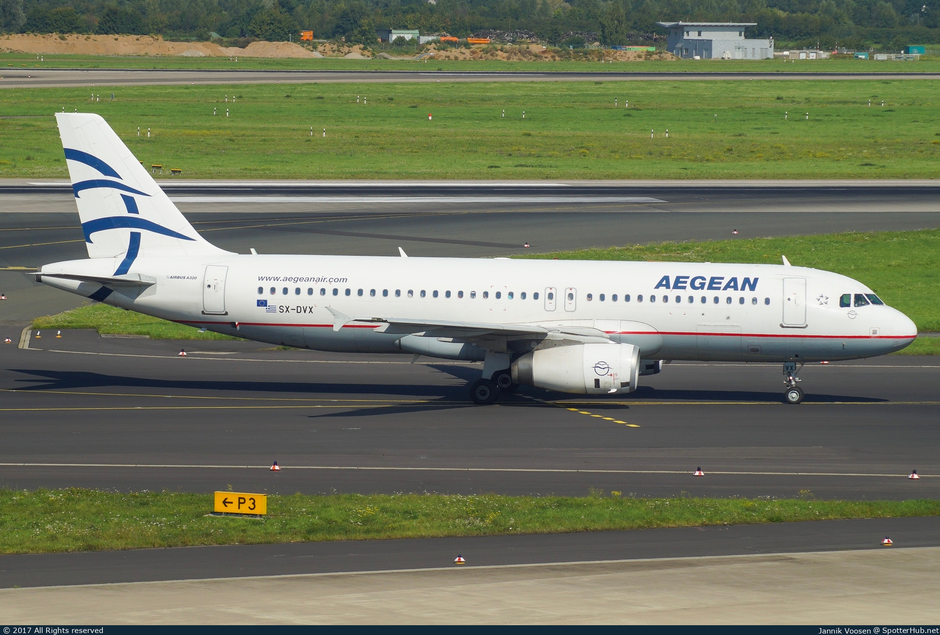 Photo of SX-DVX - Airbus A320-232 operated by Aegean Airlines