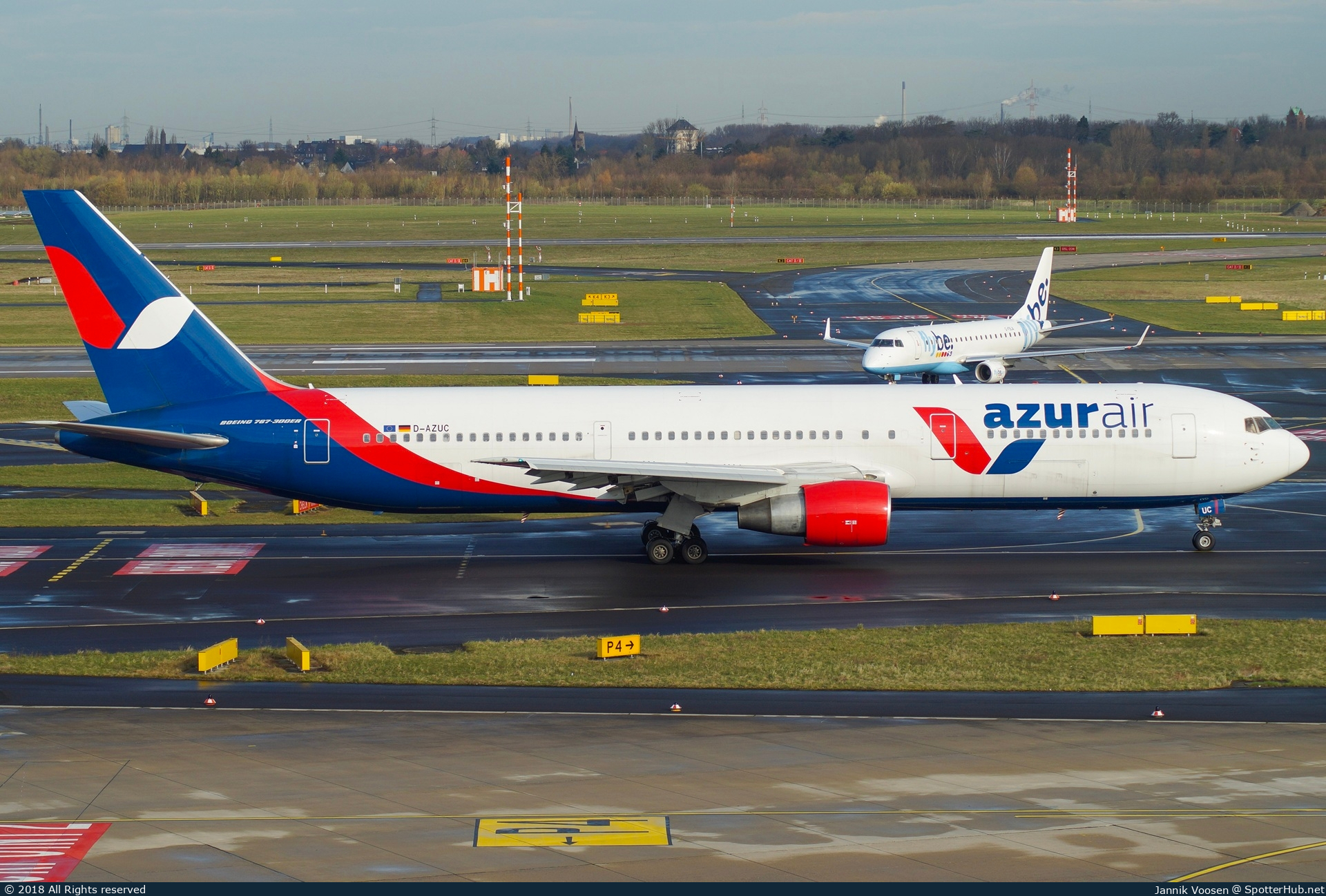 Photo of D-AZUC - Boeing 767-33A(ER) operated by Azur Air Germany