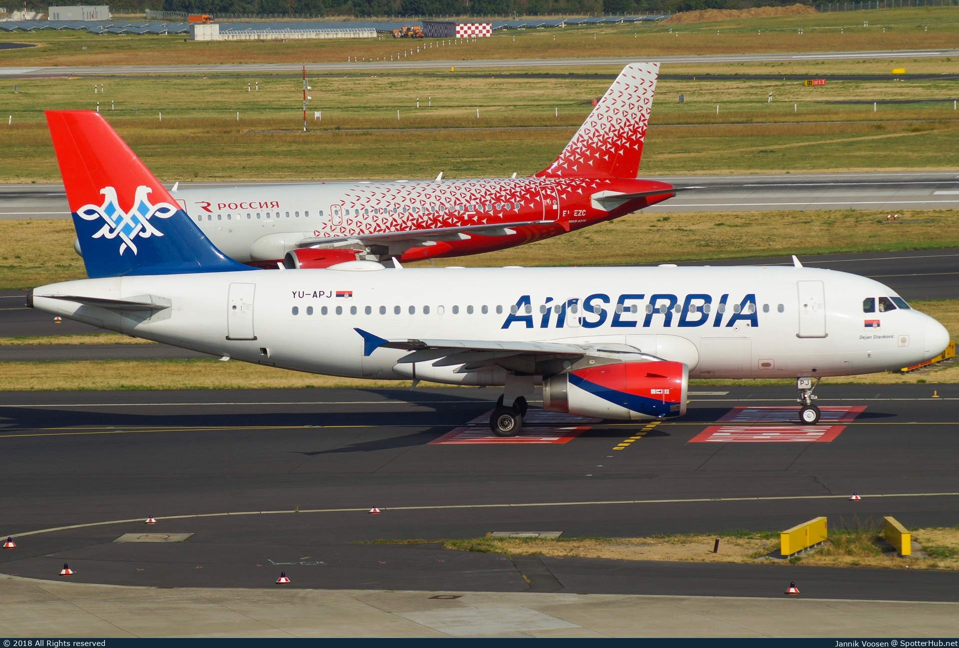 Photo of YU-APJ - Airbus A319-132 operated by Air Serbia