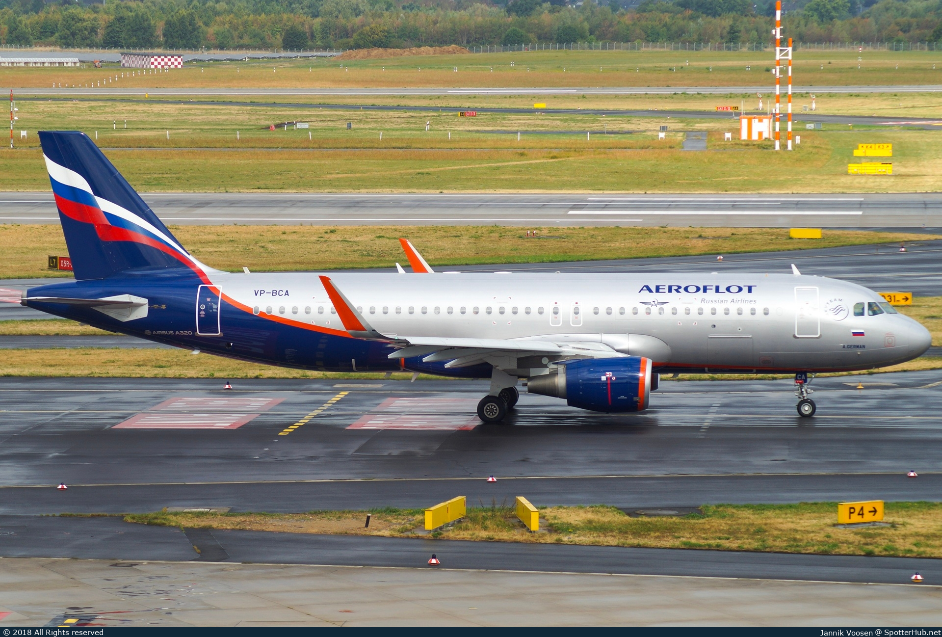 Photo of VP-BCA - Airbus A320-214 operated by Aeroflot