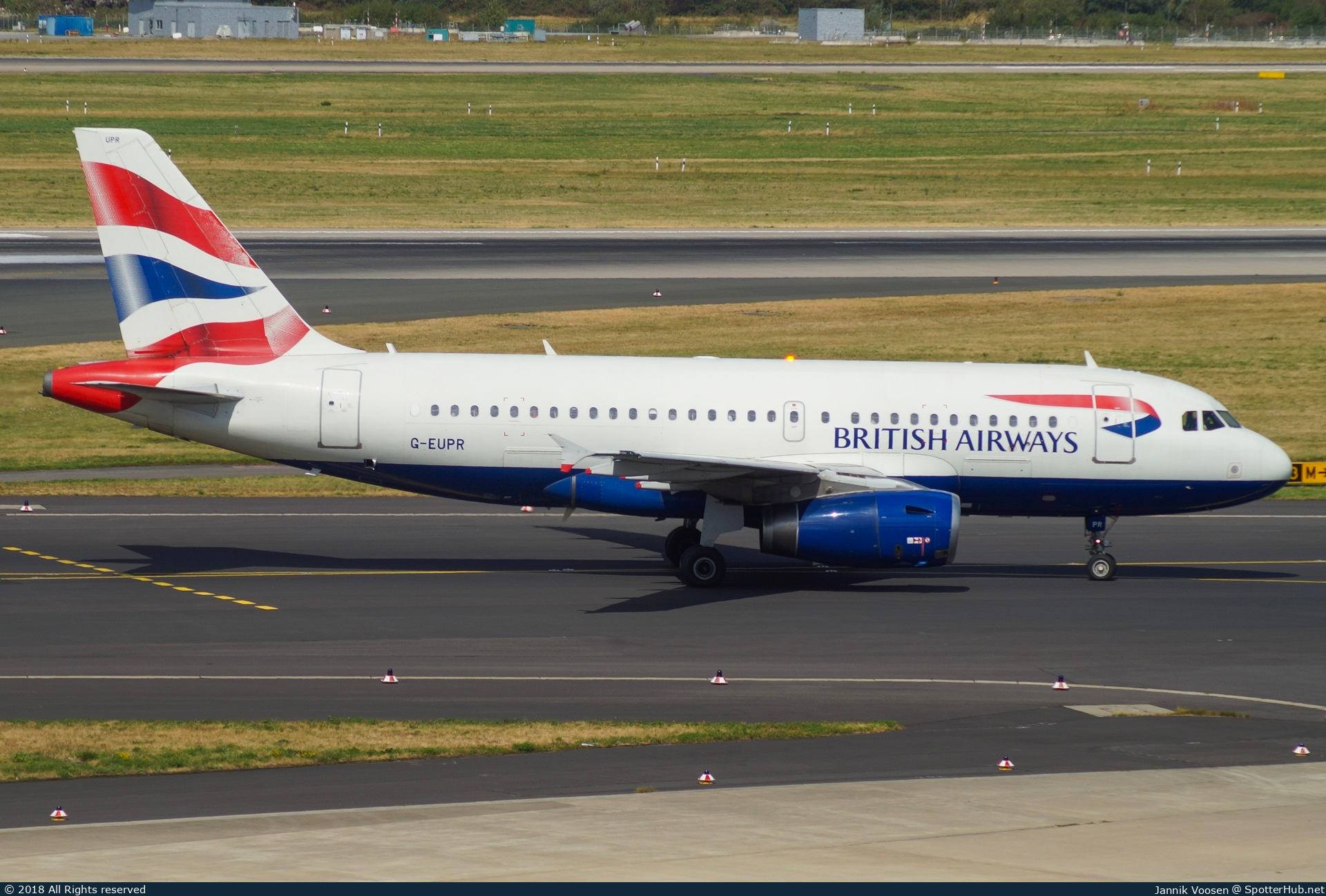Photo of G-EUPR - Airbus A319-131 operated by British Airways