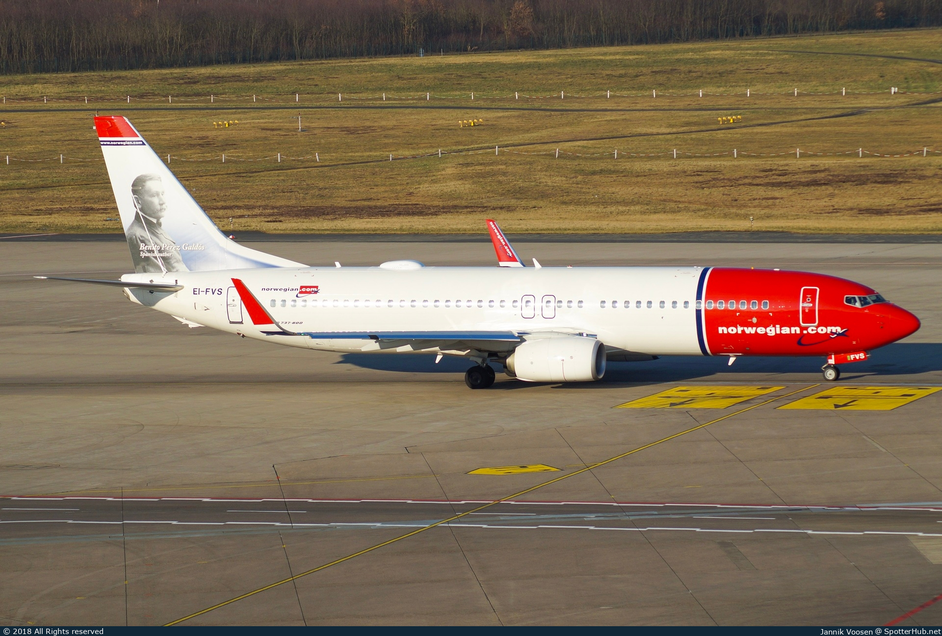 Photo of EI-FVS - Boeing 737-8JP operated by Norwegian Air International