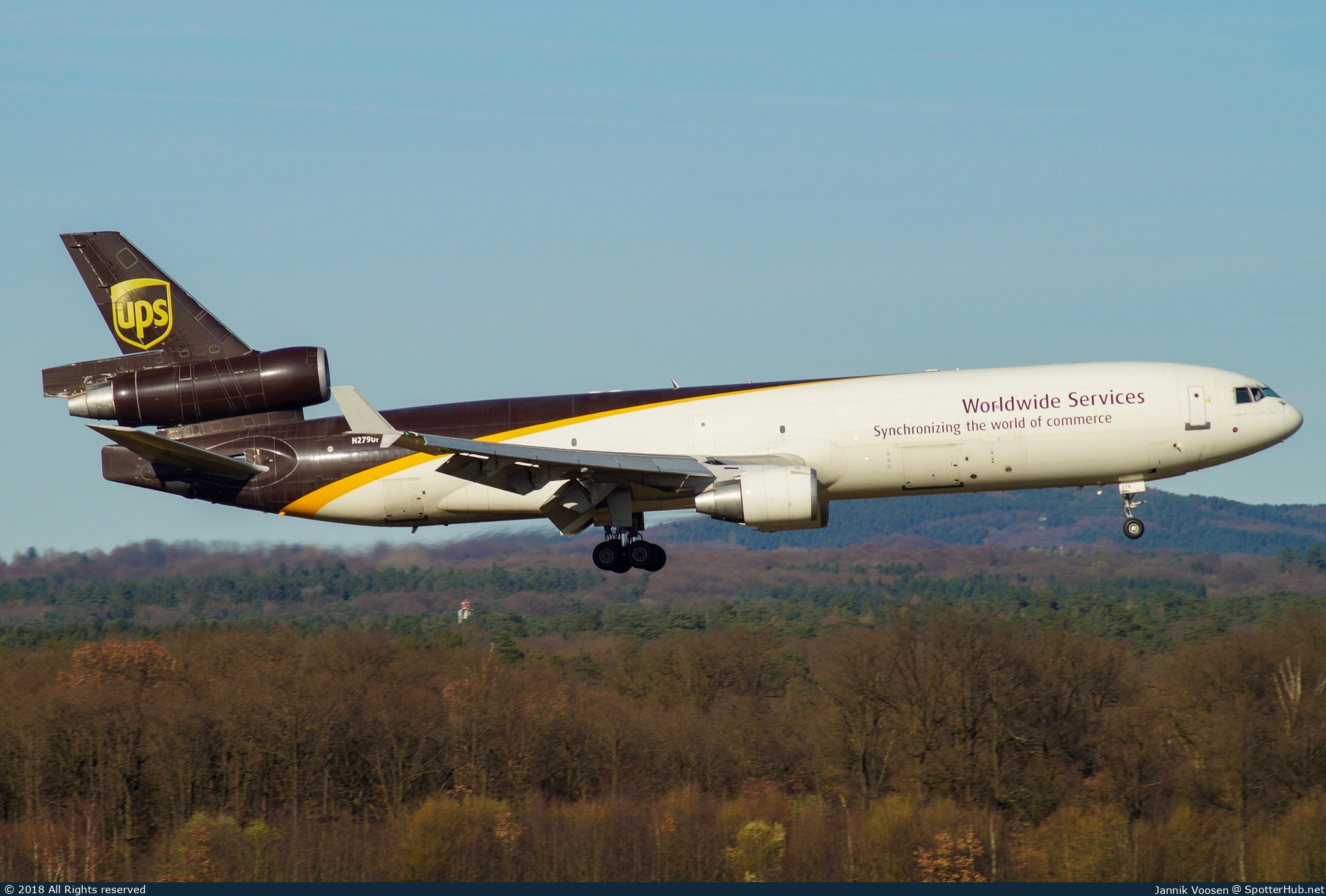 Photo of N279UP - McDonnell Douglas MD-11(F) operated by UPS United Parcel Service