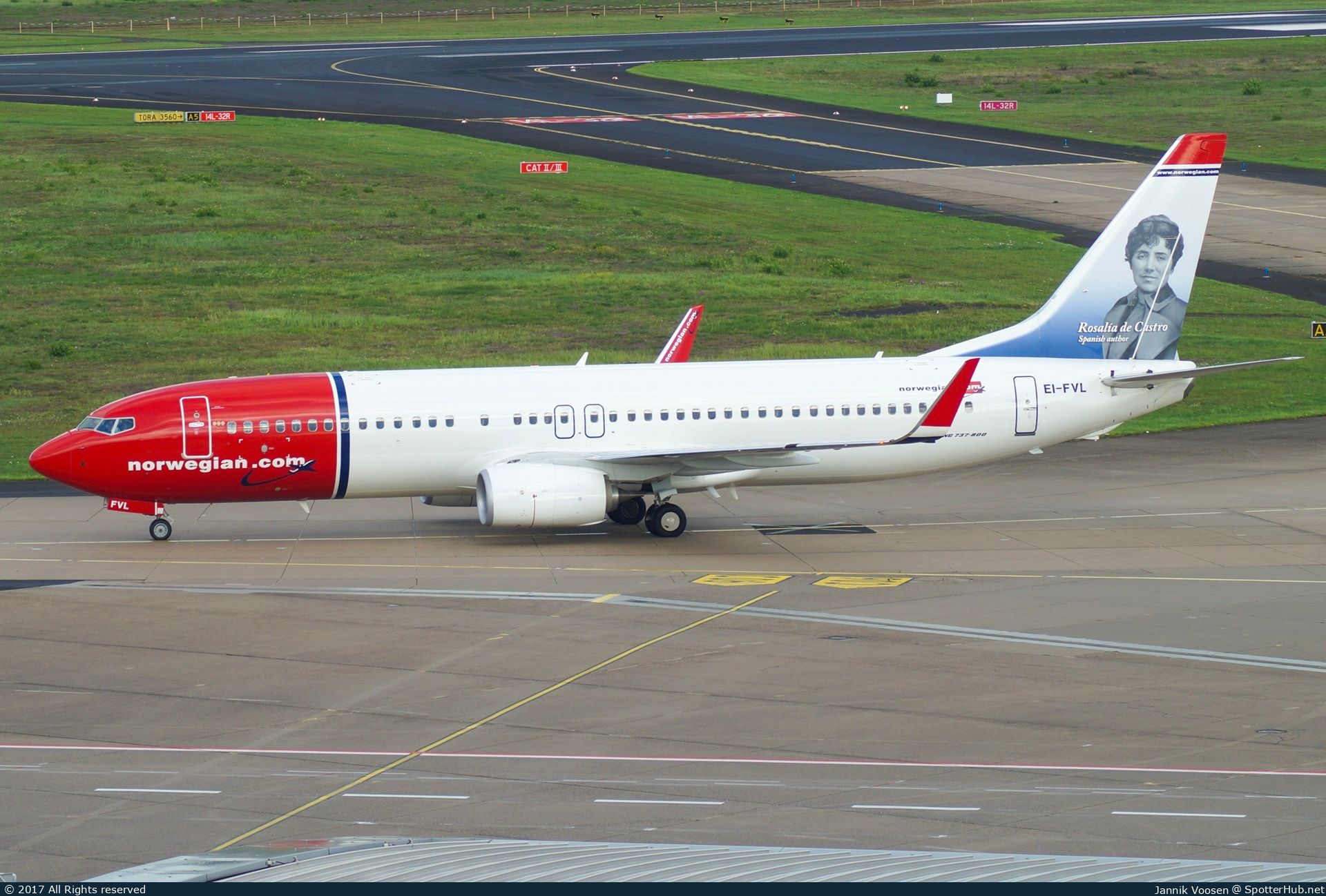 Photo of EI-FVL - Boeing 737-8JP operated by Norwegian Air International