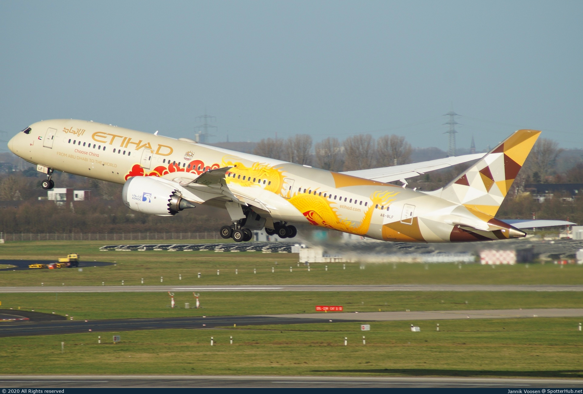 Photo of A6-BLF - Boeing 787-9 Dreamliner operated by Etihad Airways
