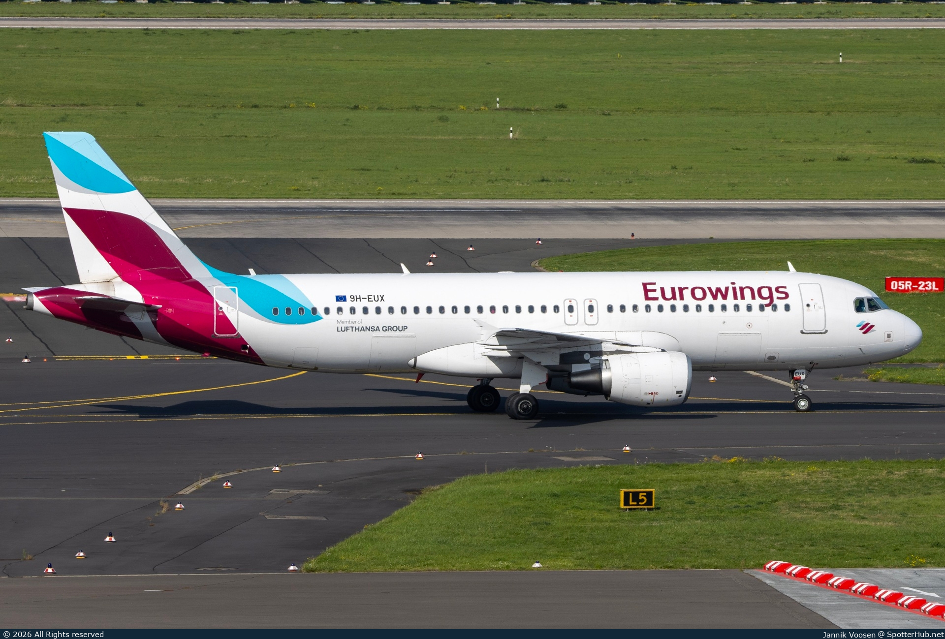 Photo of 9H-EUX - Airbus A320-214 operated by Eurowings Europe Malta