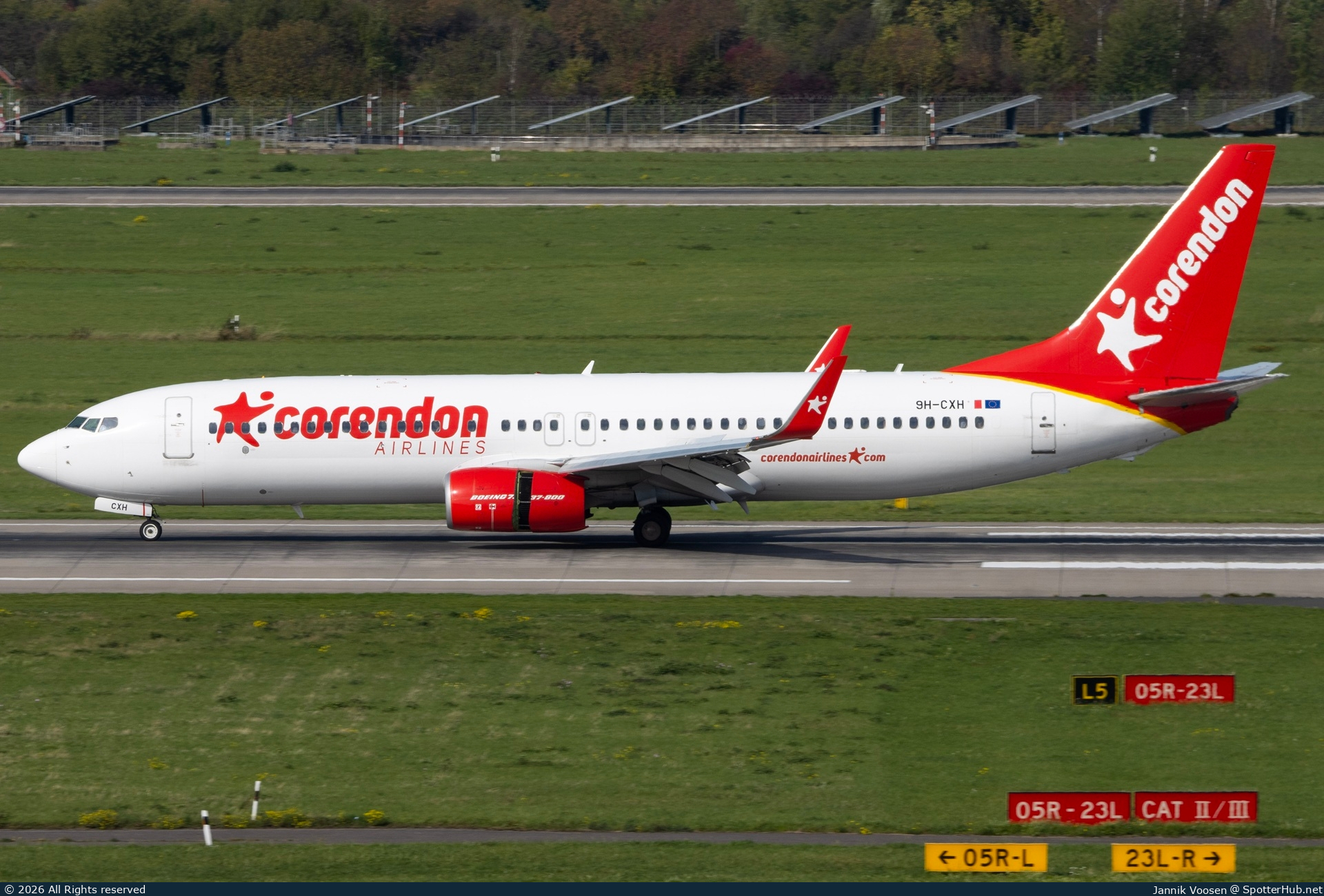 Photo of 9H-CXH - Boeing 737-8ME operated by Corendon Airlines Europe