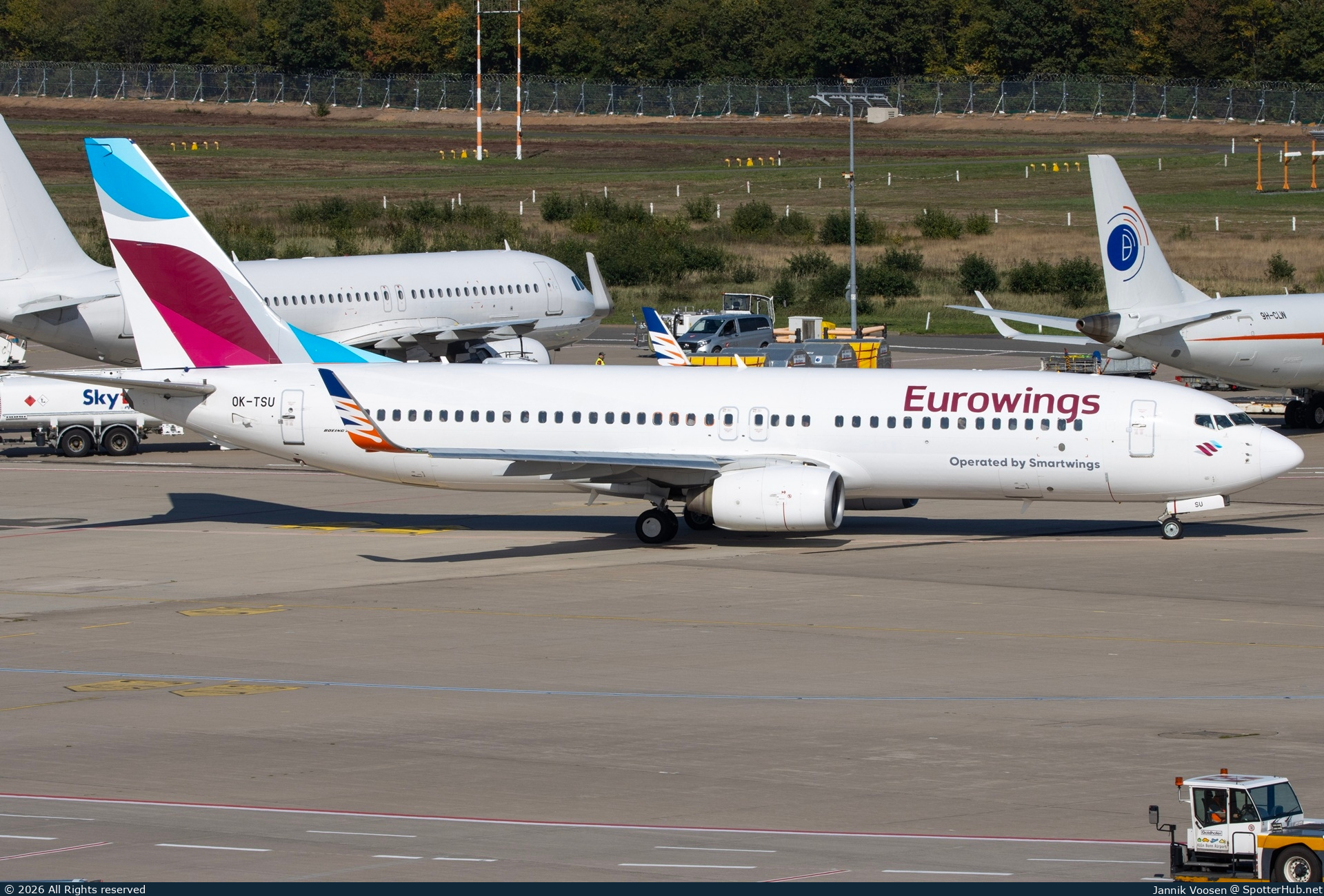 Photo of OK-TSU - Boeing 737-8FZ operated by Eurowings (opb SmartWings)