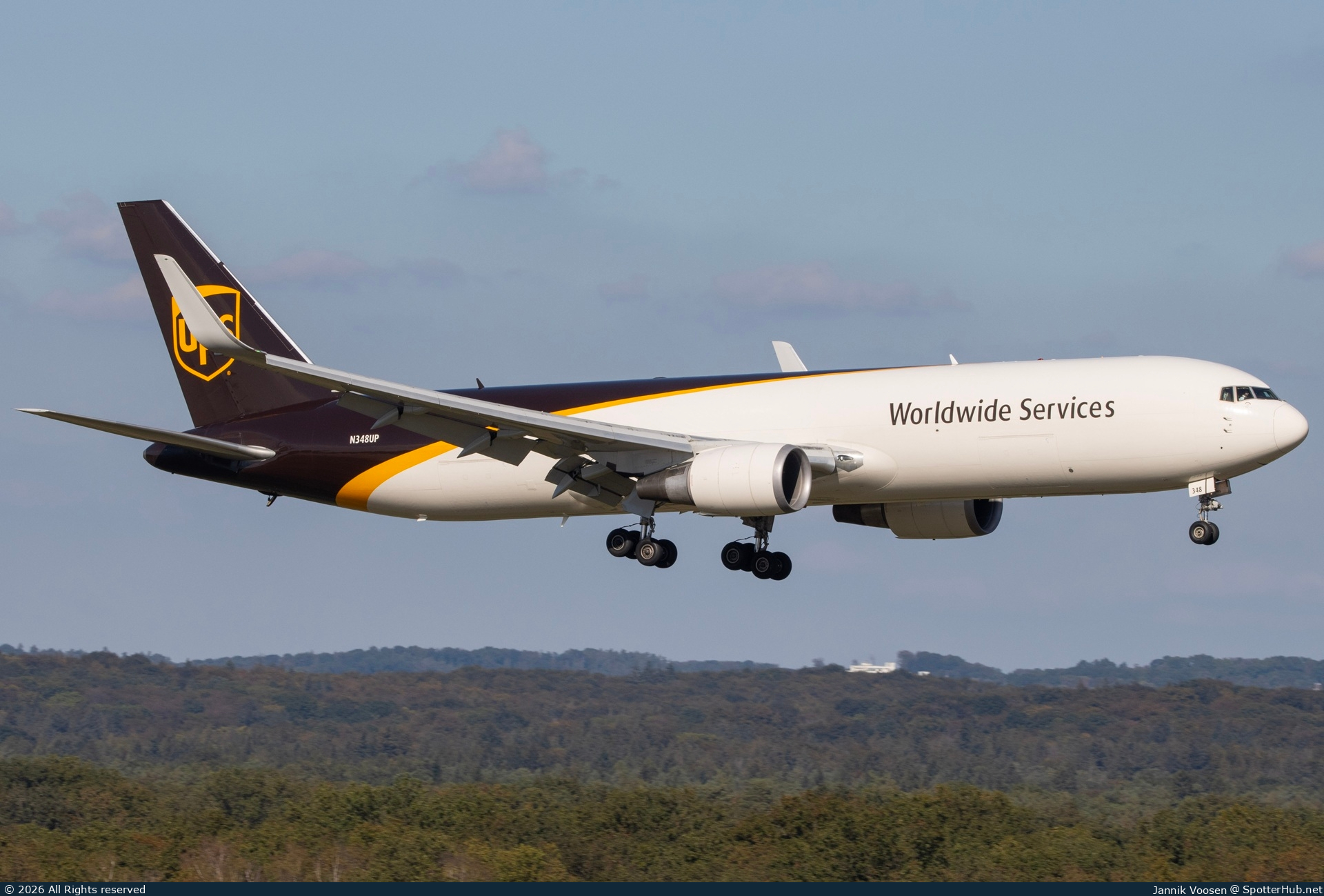 Photo of N348UP - Boeing 767-34AF operated by UPS United Parcel Service