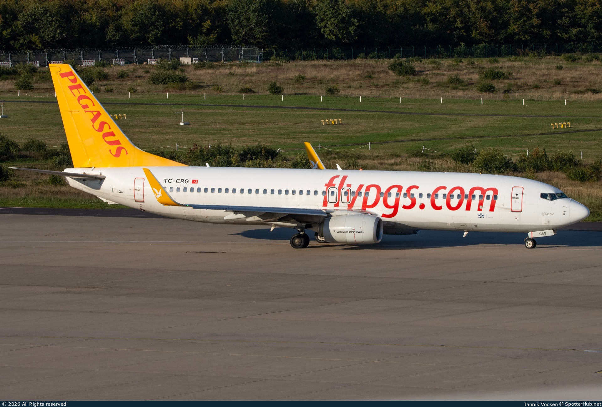Photo of TC-CRG - Boeing 737-82R operated by Pegasus Airlines