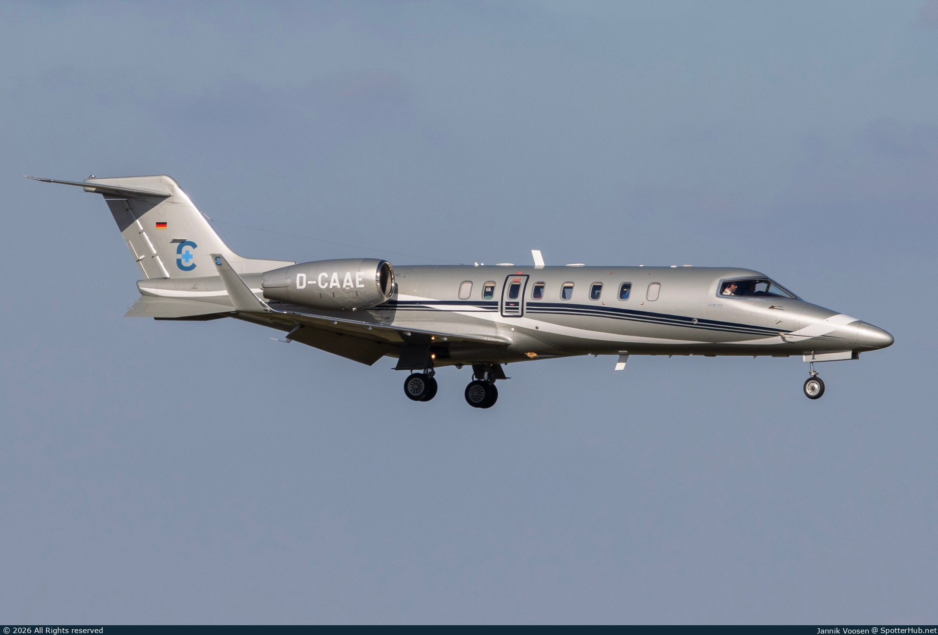 Photo of D-CAAE - Bombardier Learjet 45XR operated by Unicair