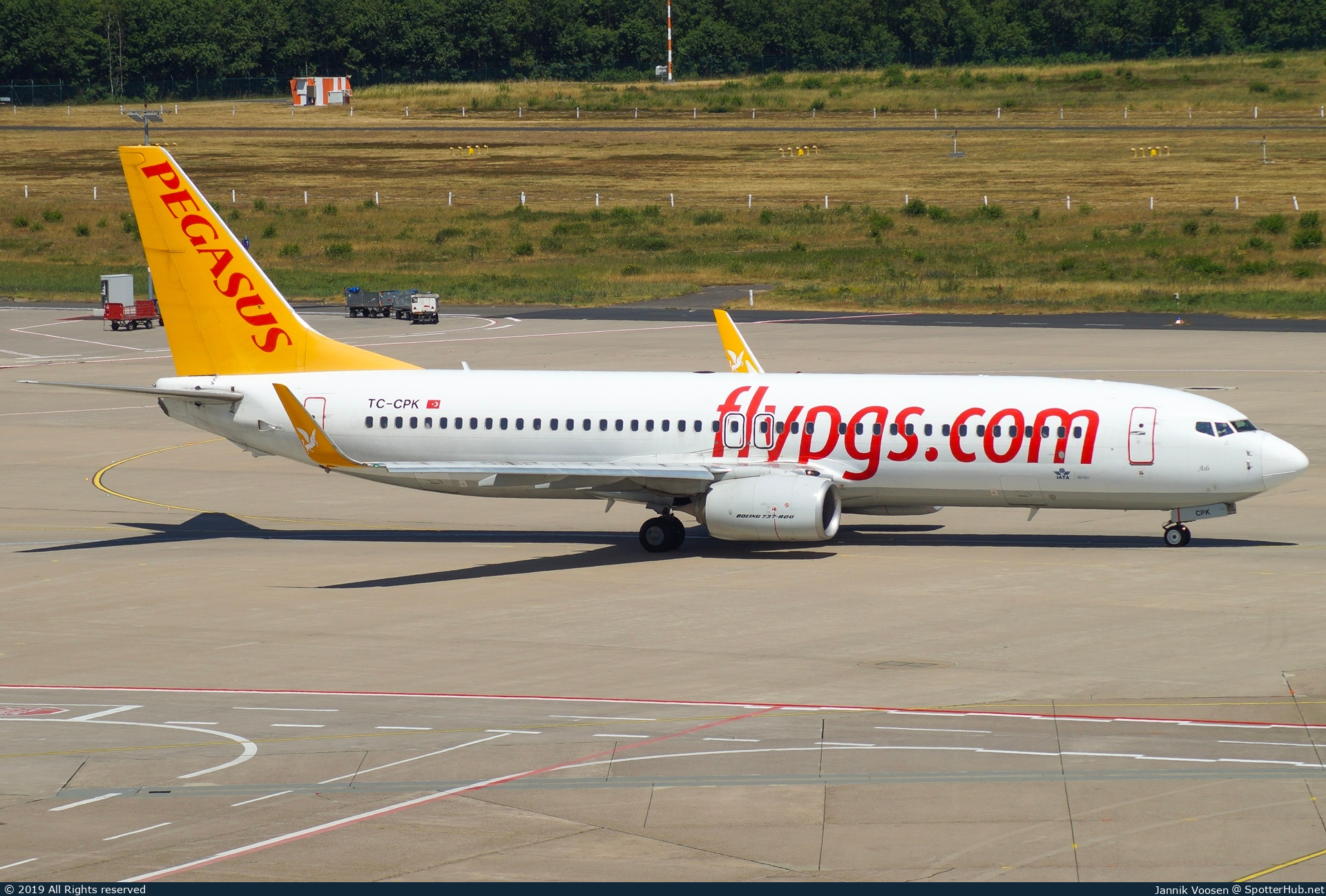 Photo of TC-CPK - Boeing 737-82R operated by Pegasus Airlines
