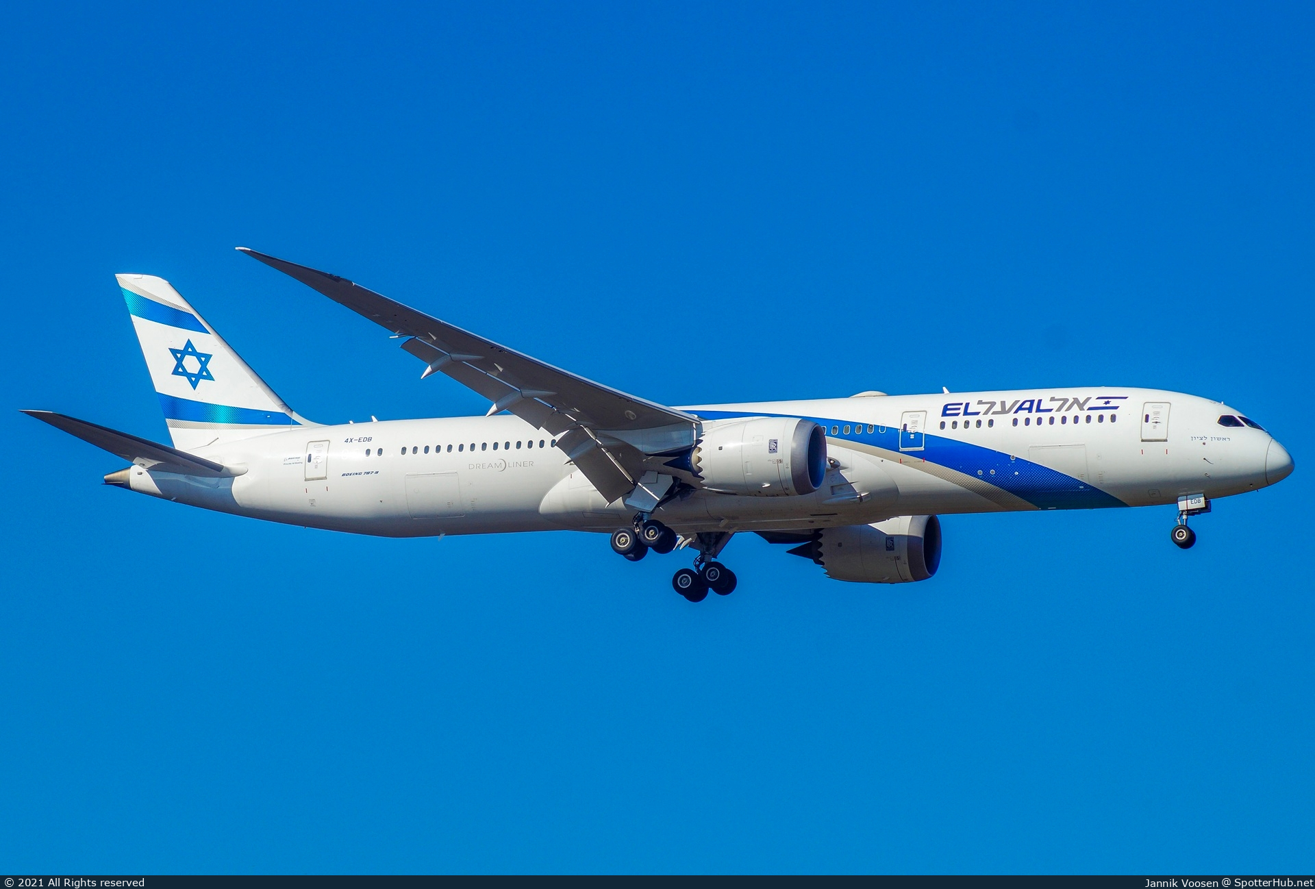 Photo of 4X-EDB - Boeing 787-9 Dreamliner operated by El Al Israel Airlines