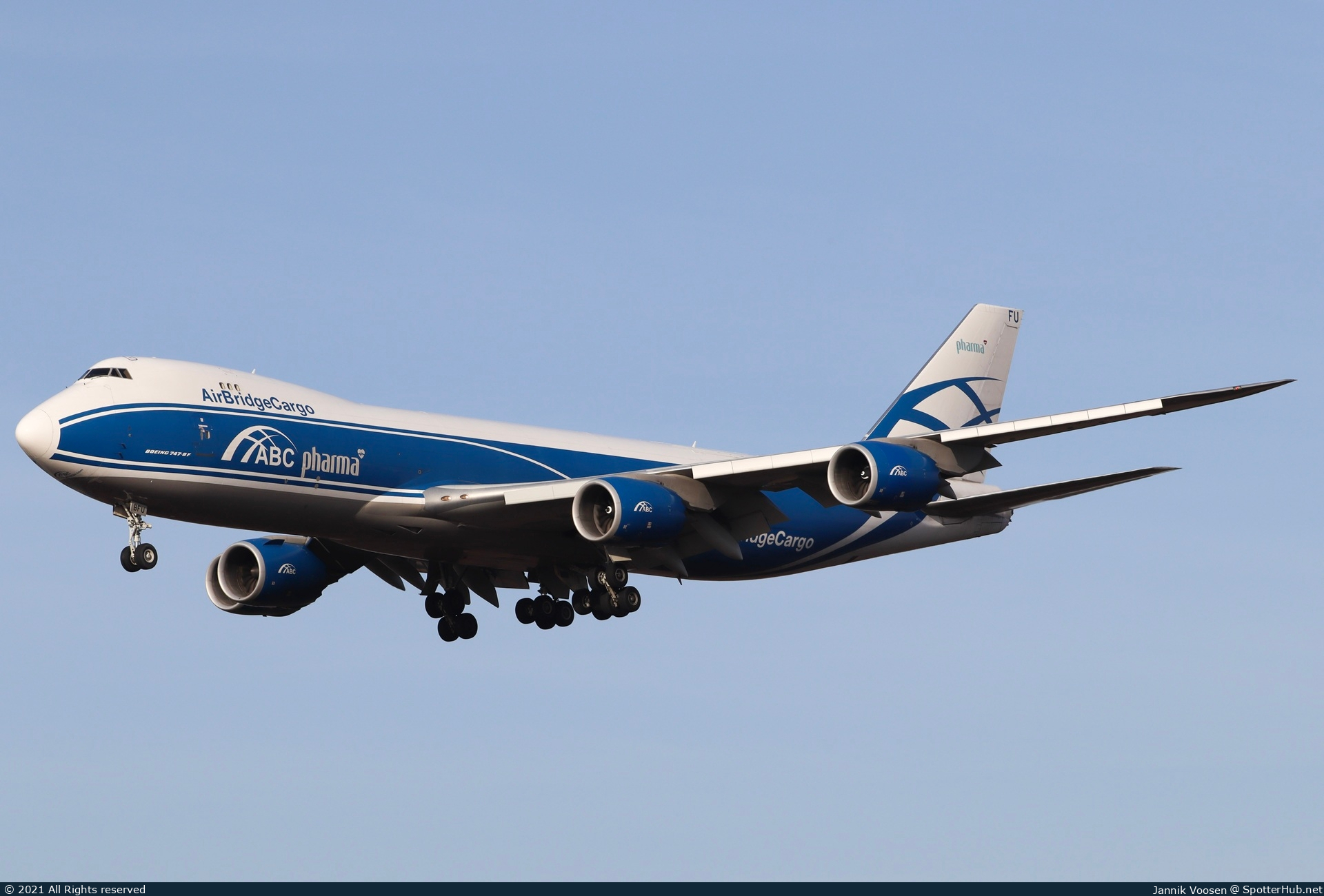 Photo of VQ-BFU - Boeing 747-83QF operated by AirBridgeCargo Airlines