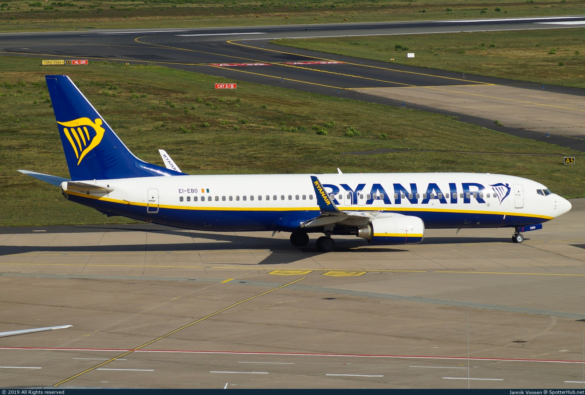 Photo of EI-EBO - Boeing 737-8AS operated by Ryanair
