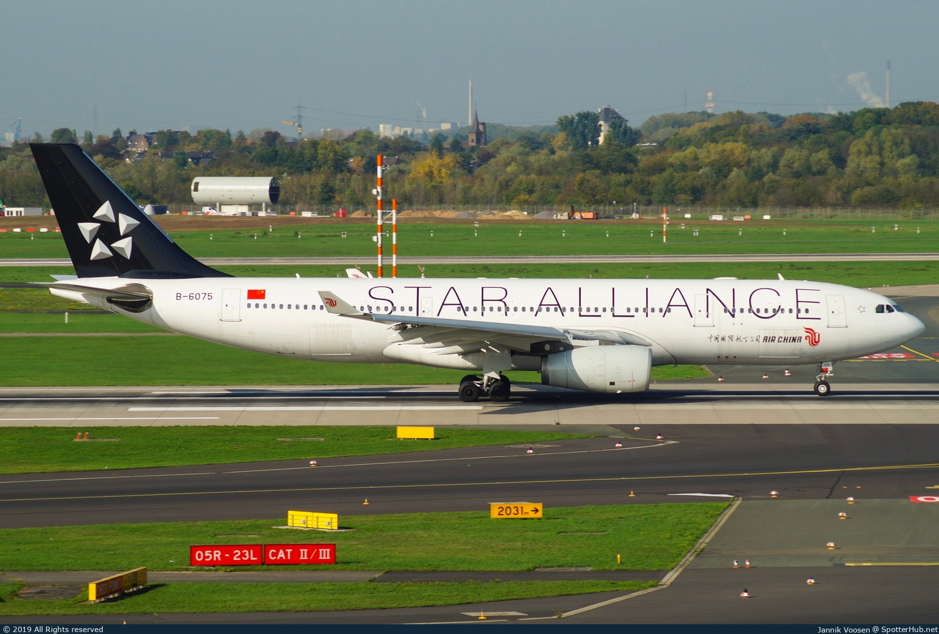 Photo of B-6075 - Airbus A330-243 operated by Air China