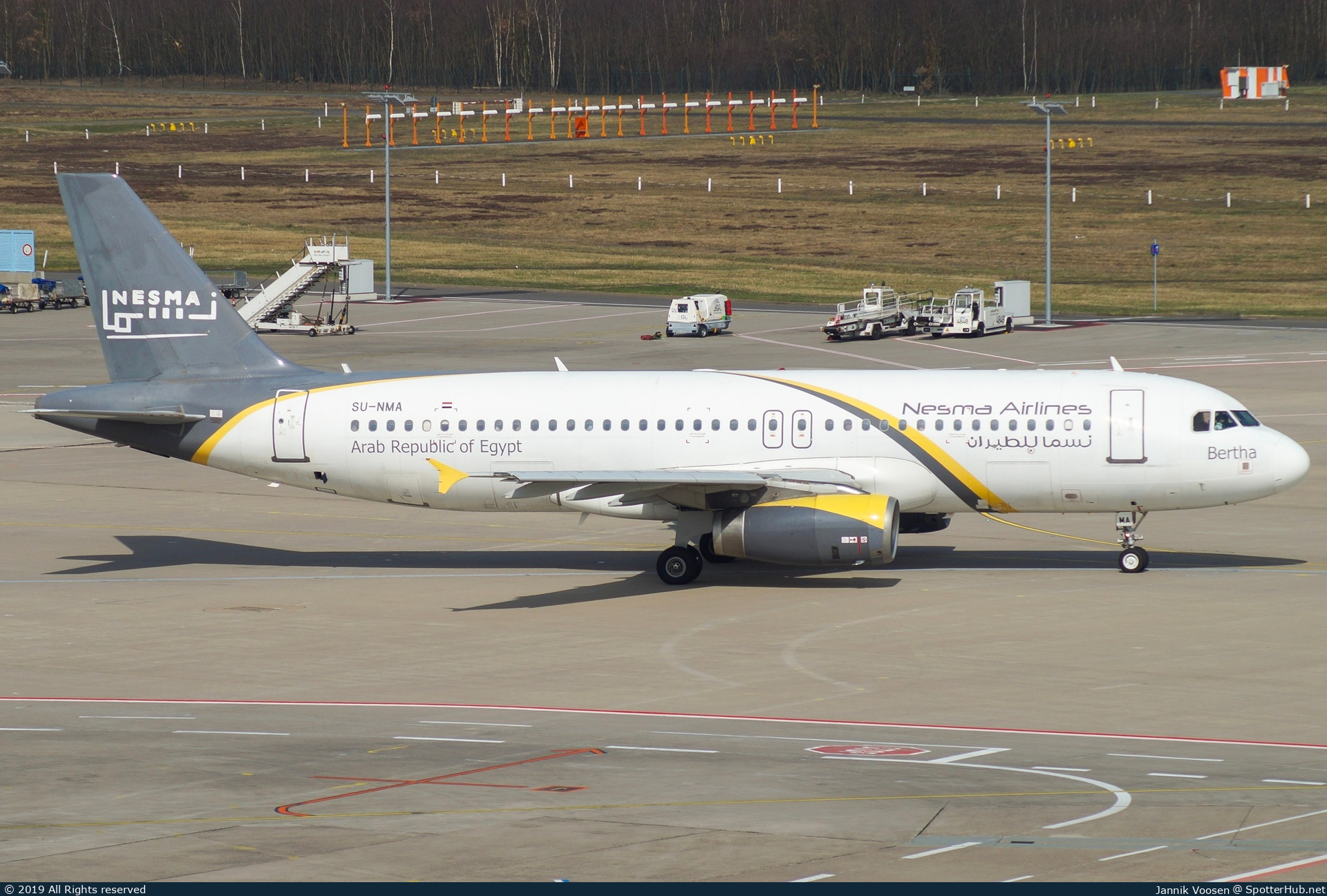 Photo of SU-NMA - Airbus A320-232 operated by Nesma Airlines
