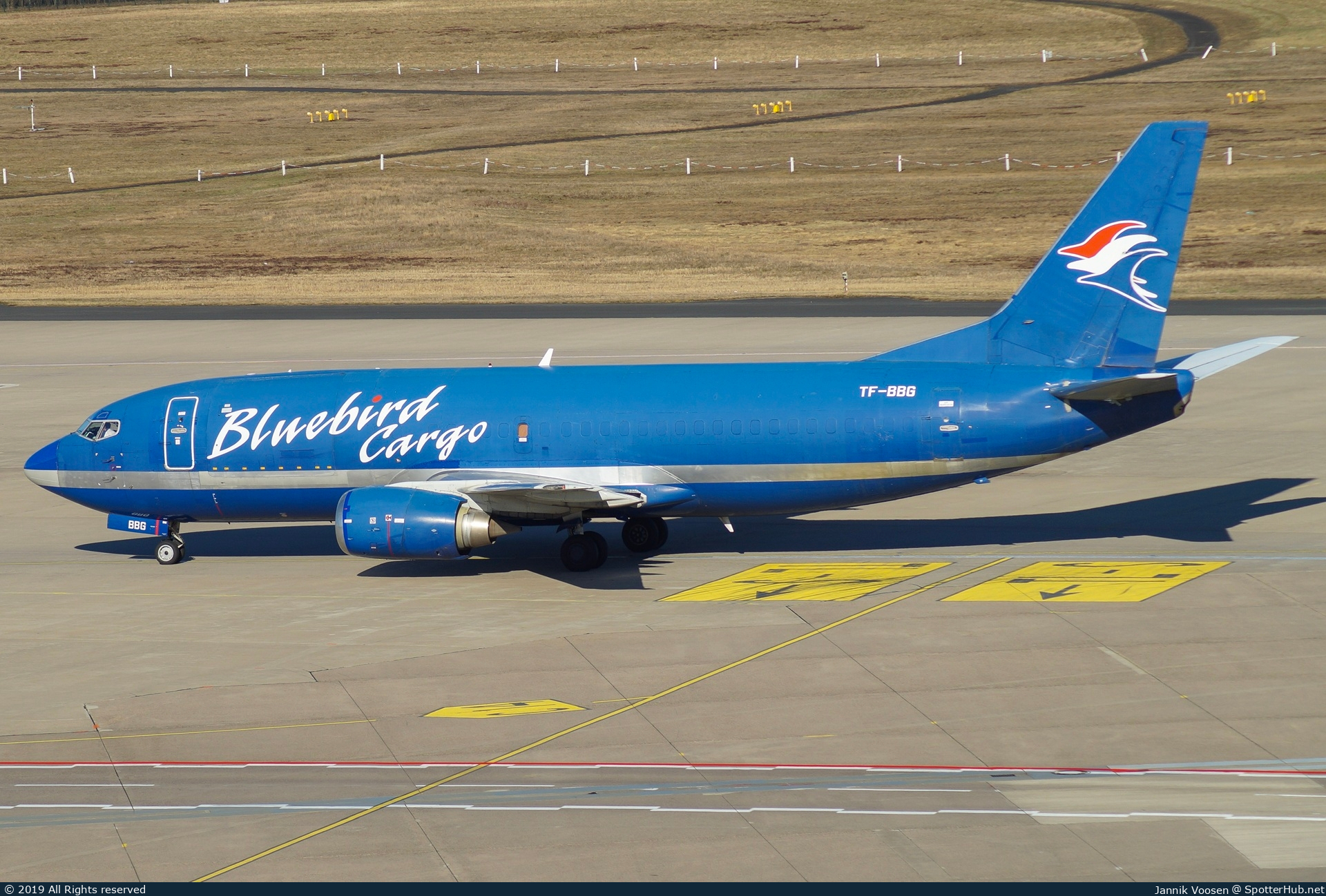 Photo of TF-BBG - Boeing 737-36E(BDSF) operated by Bluebird Cargo