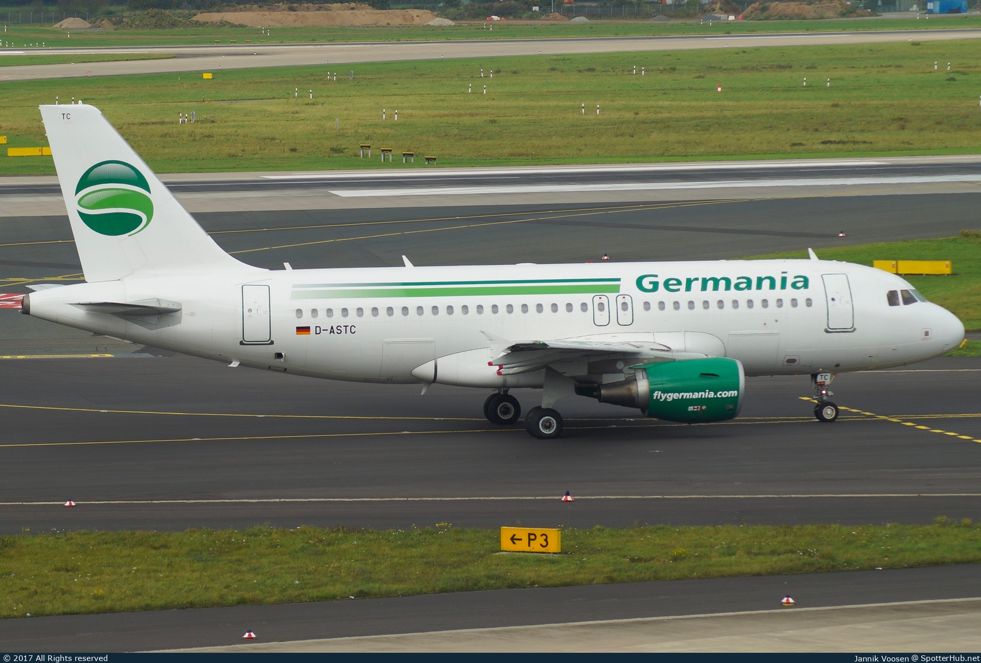 Photo of D-ASTC - Airbus A319-112 operated by Germania
