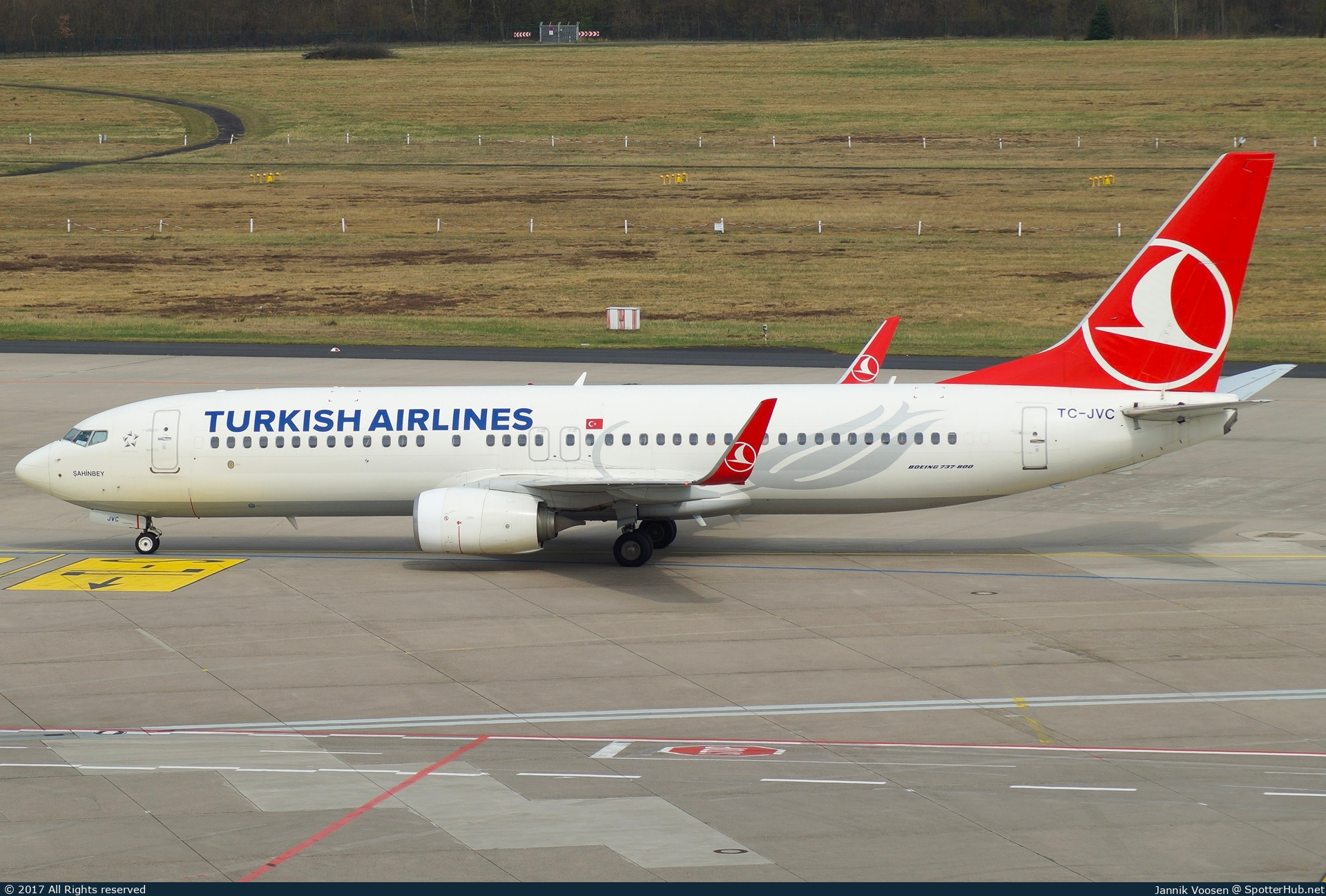 Photo of TC-JVC - Boeing 737-8F2 operated by Turkish Airlines