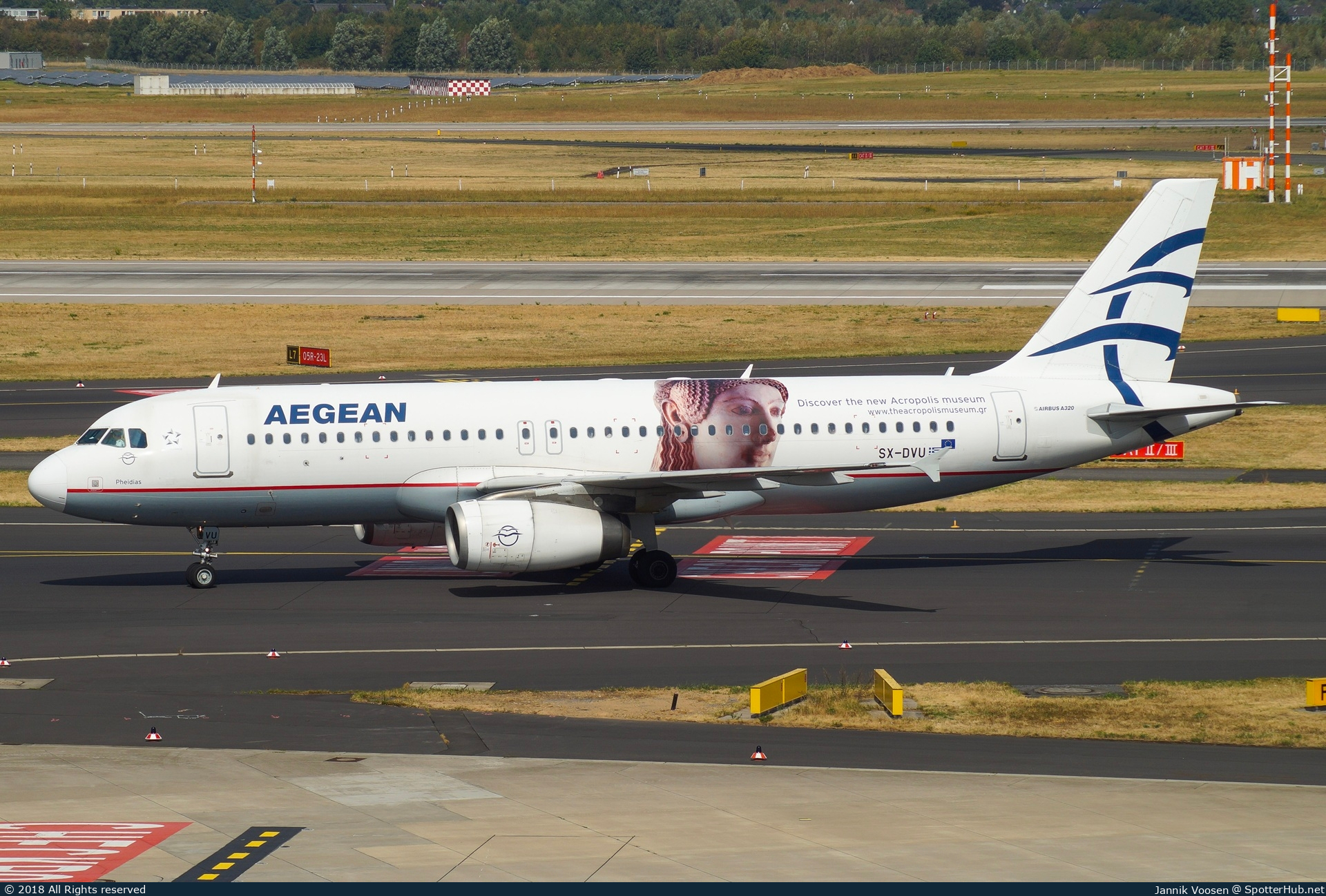 Photo of SX-DVU - Airbus A320-232 operated by Aegean Airlines