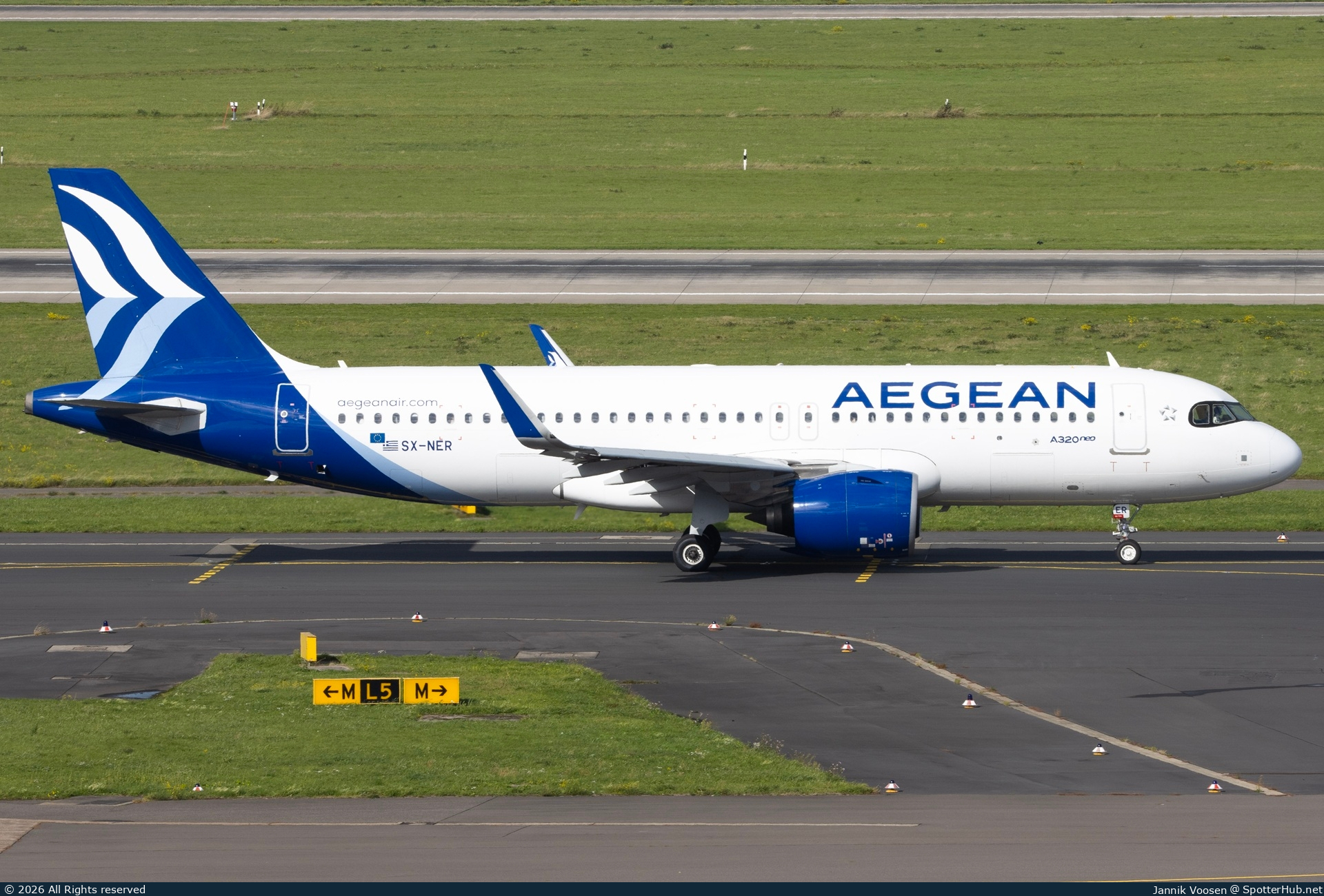 Photo of SX-NER - Airbus A320-271N operated by Aegean Airlines