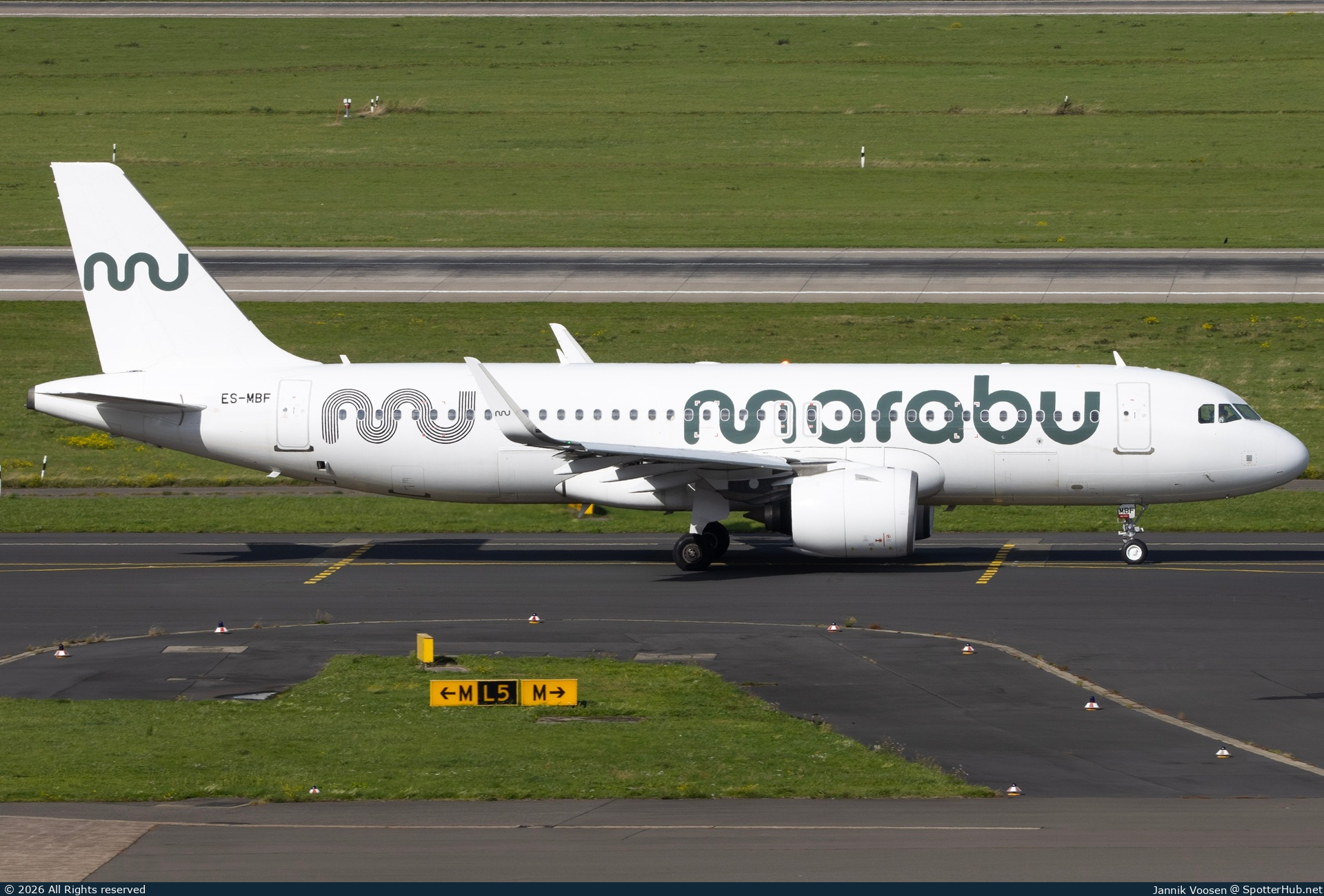 Photo of ES-MBF - Airbus A320-271N operated by Marabu Airlines