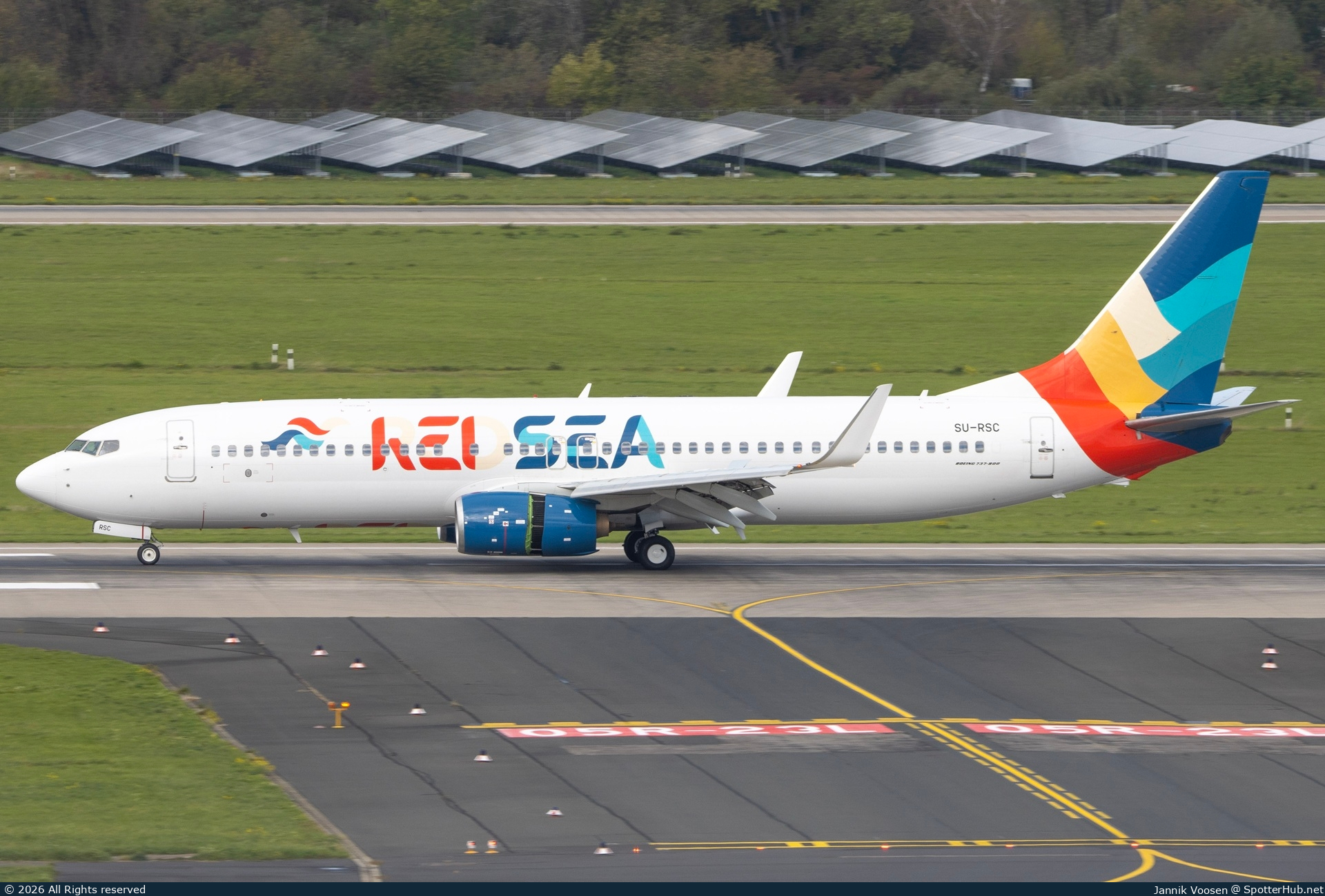 Photo of SU-RSC - Boeing 737-81B operated by Red Sea Airlines