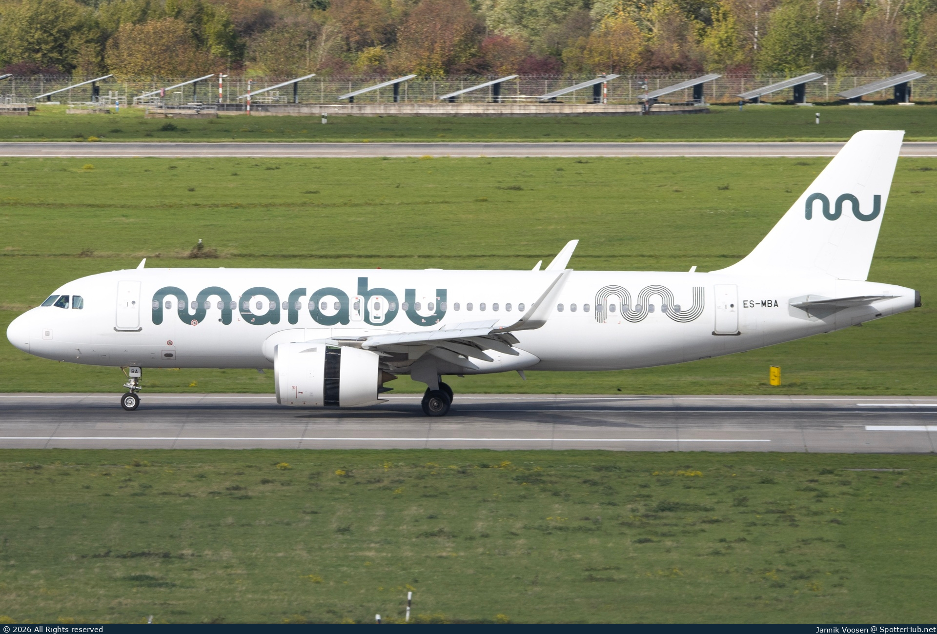 Photo of ES-MBA - Airbus A320-271N operated by Marabu Airlines