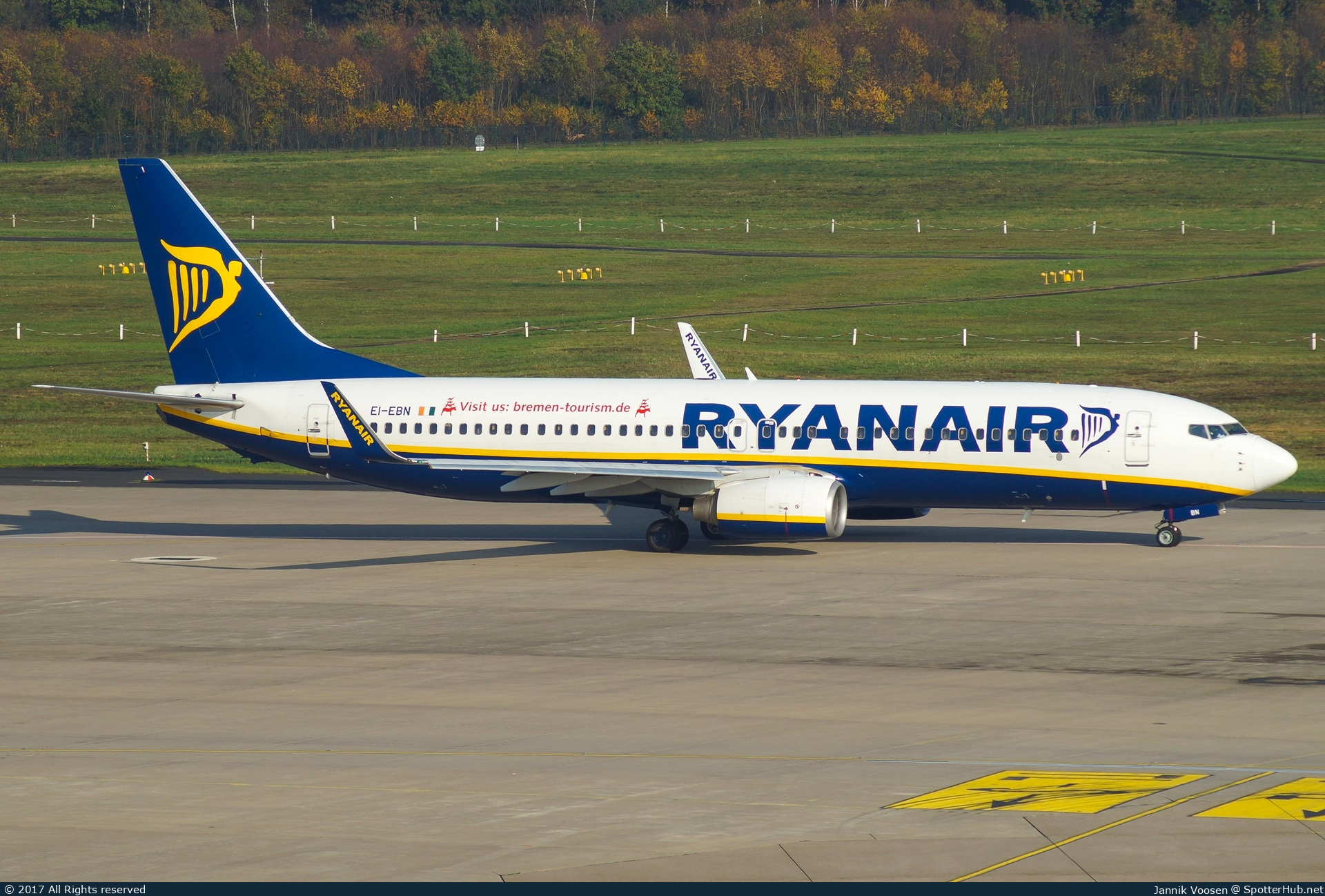 Photo of EI-EBN - Boeing 737-8AS operated by Ryanair
