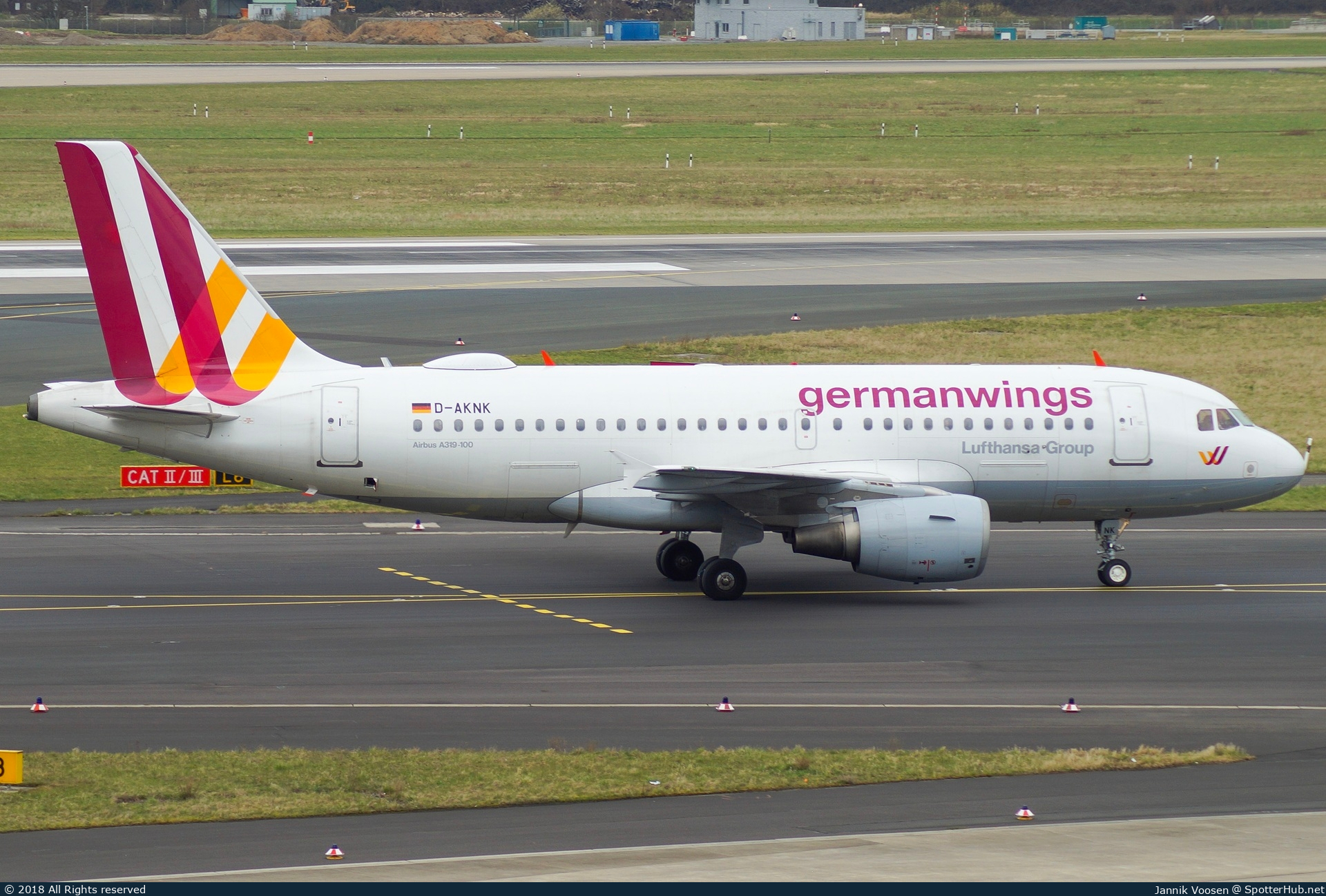 Photo of D-AKNK - Airbus A319-112 operated by Germanwings