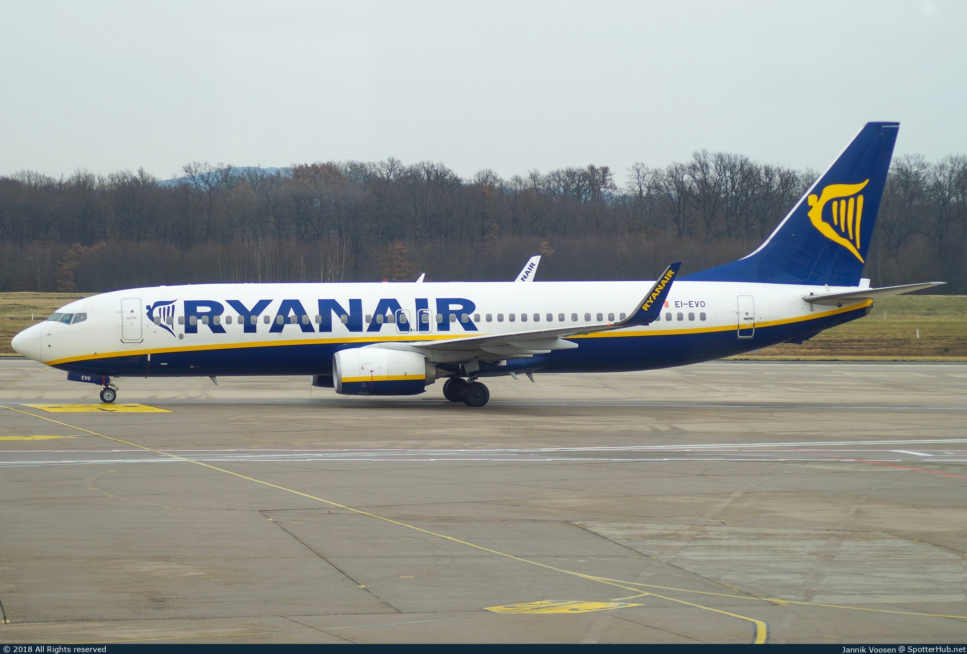 Photo of EI-EVO - Boeing 737-8AS operated by Ryanair